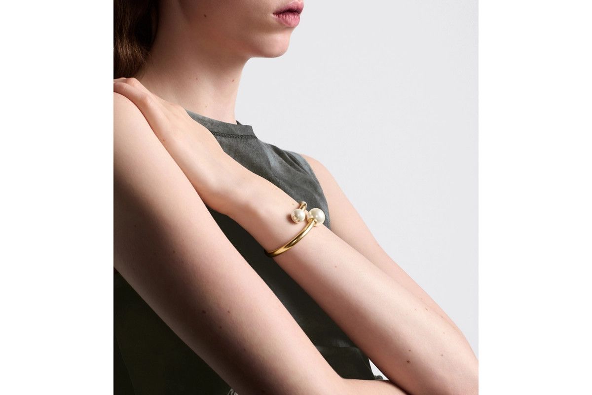 Dior o1bcso1str0126 Size:OS/Tribales Balloon Bangle in Golden Size ONE SIZE - 5 Thumbnail