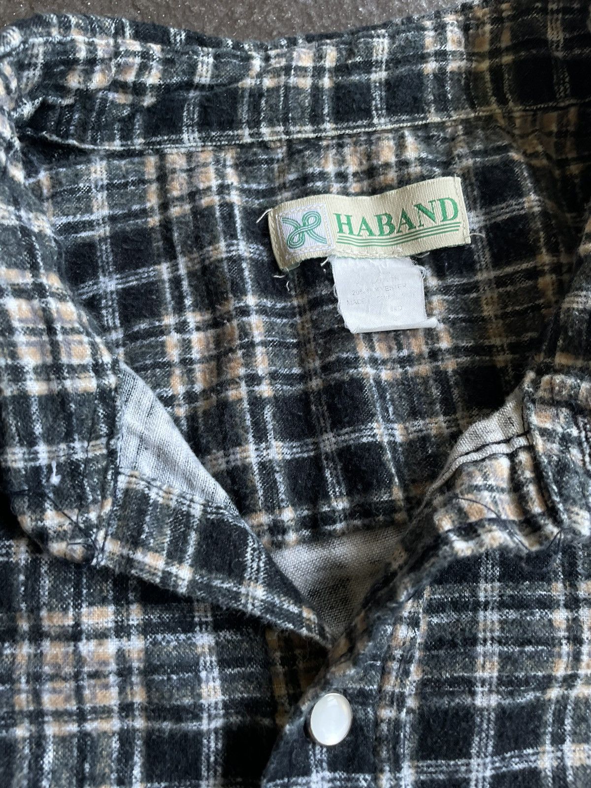 Haband Vintage Haband Black Flannel Size US L / EU 52-54 / 3 - 3 Thumbnail