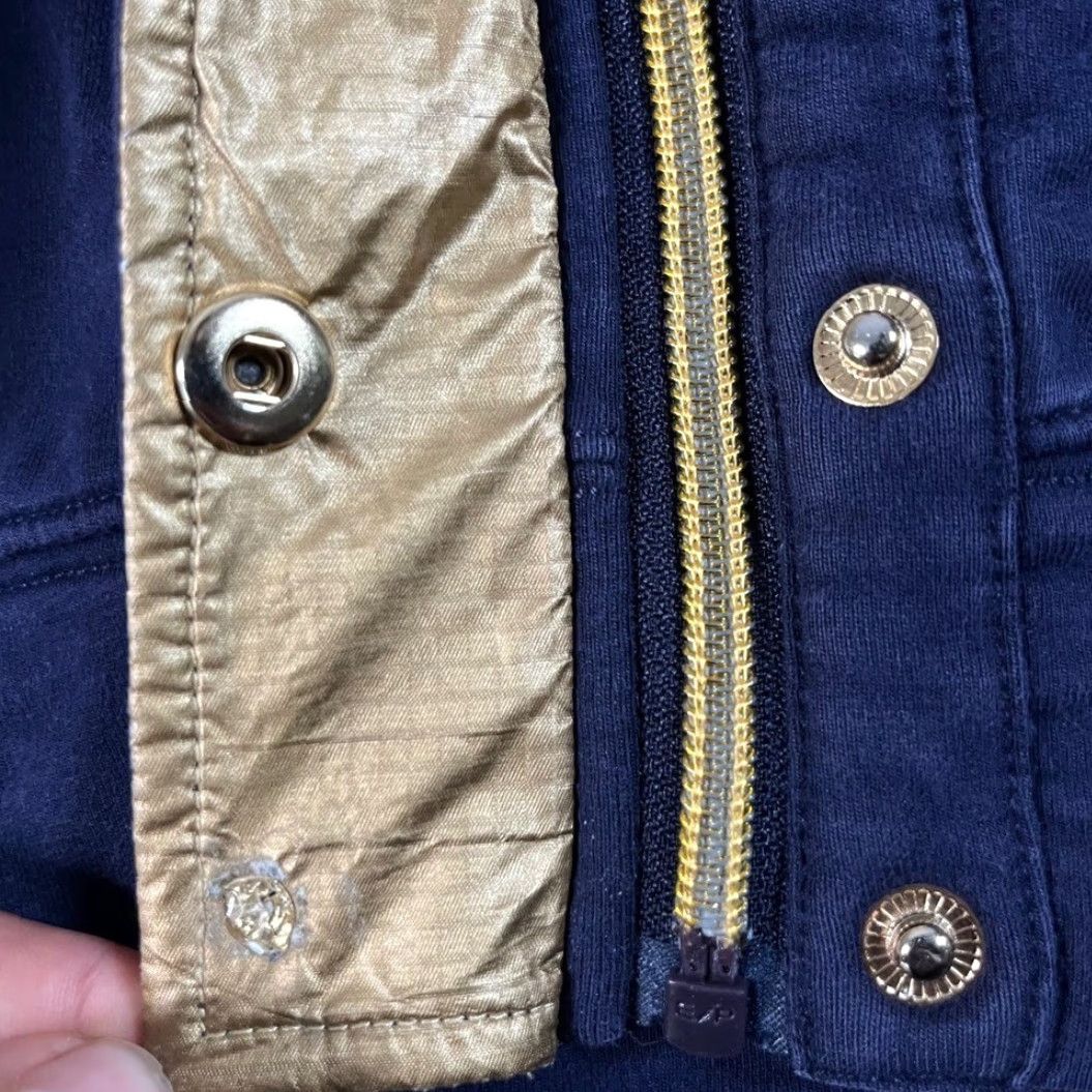 Ralph Lauren VINTAGE Lauren Ralph Lauren Zip Up Logo Jacket Blue Women's Large Size L / US 10 / IT 46 - 7 Thumbnail
