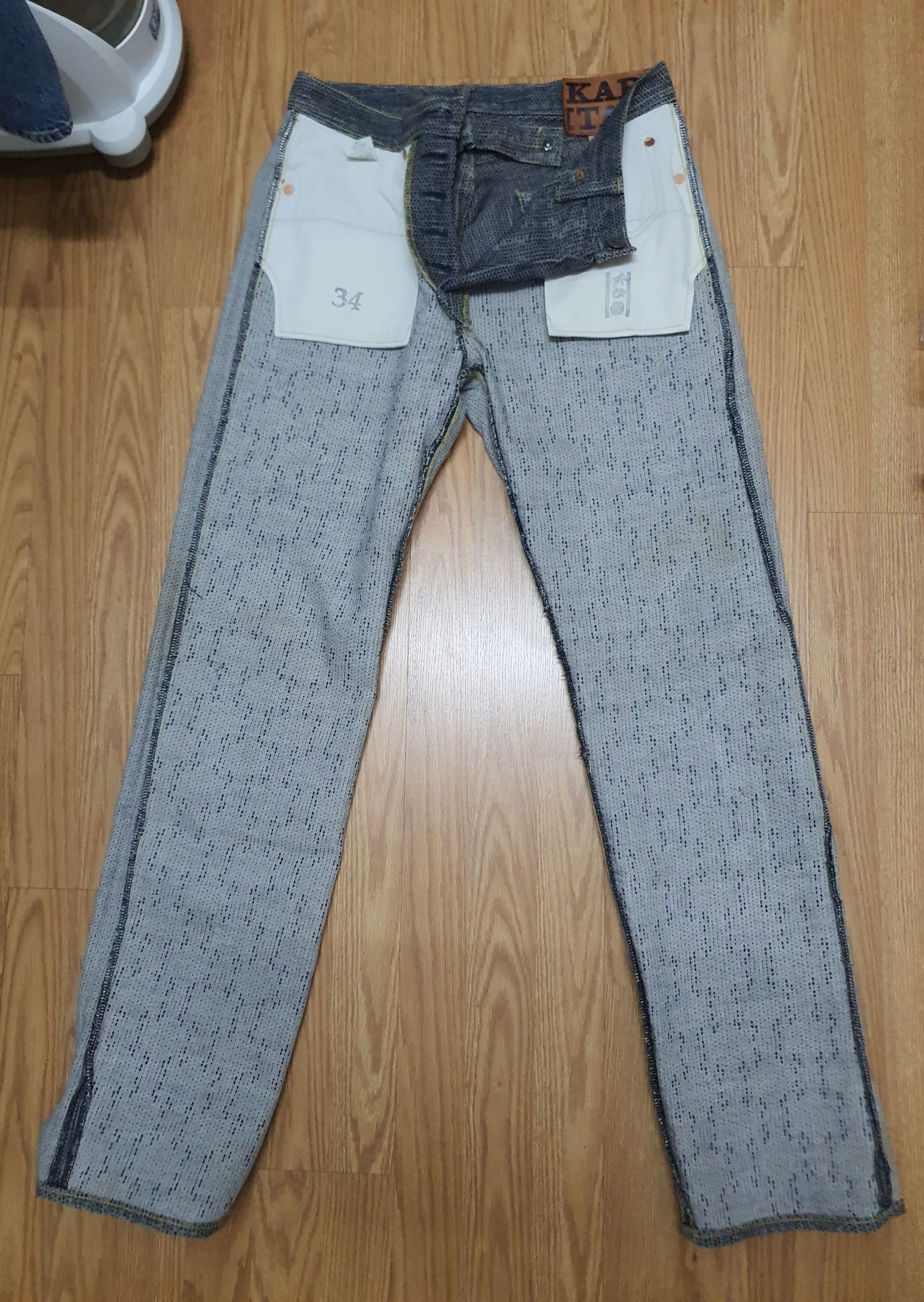 Kapital Waist 31" Kapital Century Denim Monkey Cisco Jeans Sashiko Size US 31 - 23 Thumbnail