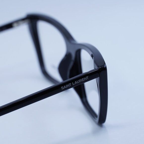 Saint Laurent Paris 🕶️ New Saint Laurent SL737 MICA THIN OPT 001 Eyeglasses Size ONE SIZE - 5 Thumbnail