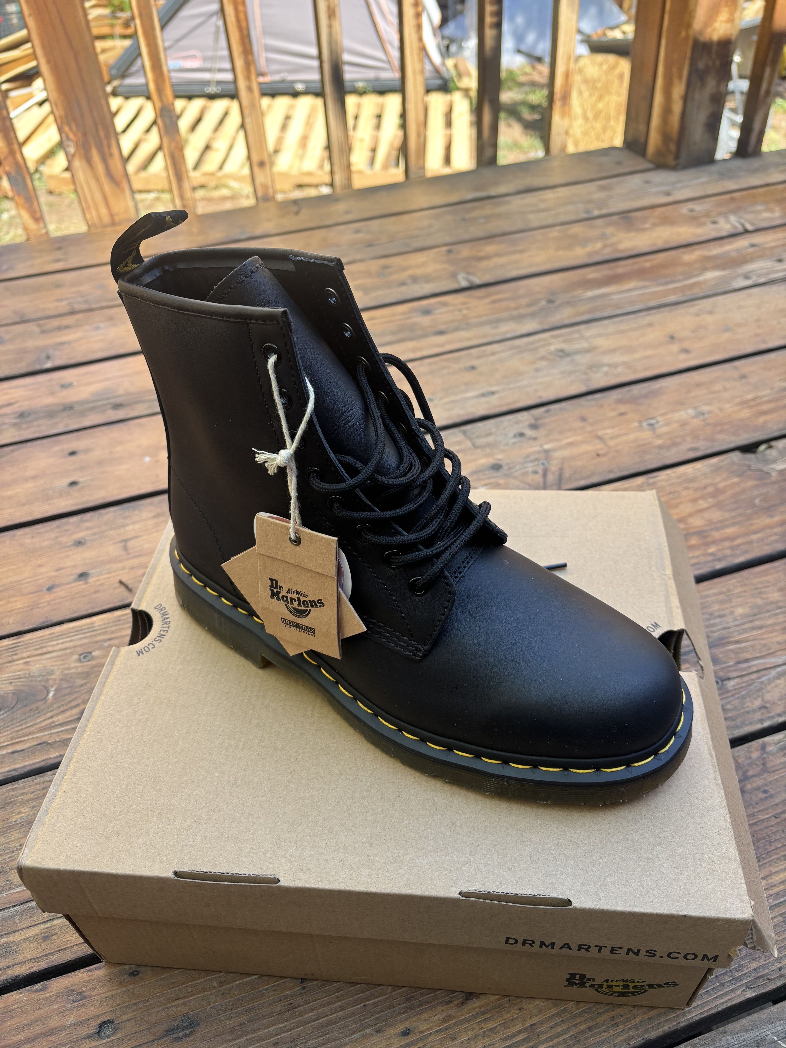 Dr Martens Corvid SD Safety Toe Boot Mens 11 Industrial 7 Eye Leather Lace Up Dr. Martens Dr Martens Corvid SD Safety Toe Boot Mens 11  main image 4