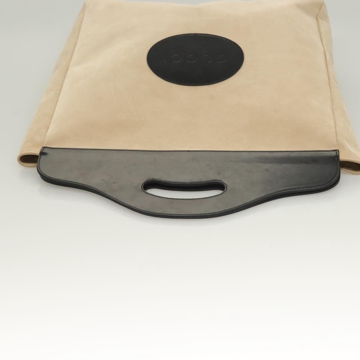 Gucci GUCCI Hand Bag Suede Beige 002 002 Size ONE SIZE - 6 Thumbnail