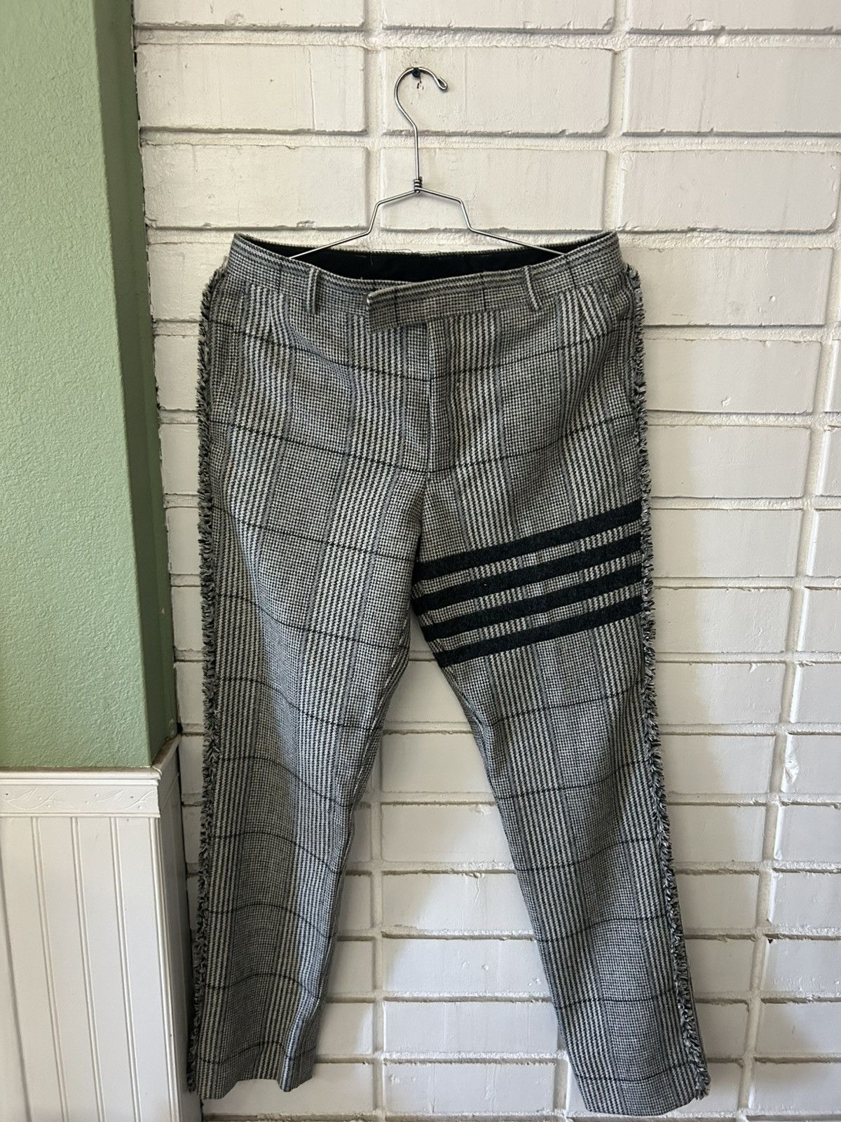 Thom Browne Thom Browne TAILORED Wool Trousers (sz 1) Size US 32 / EU 48 - 1 Thumbnail
