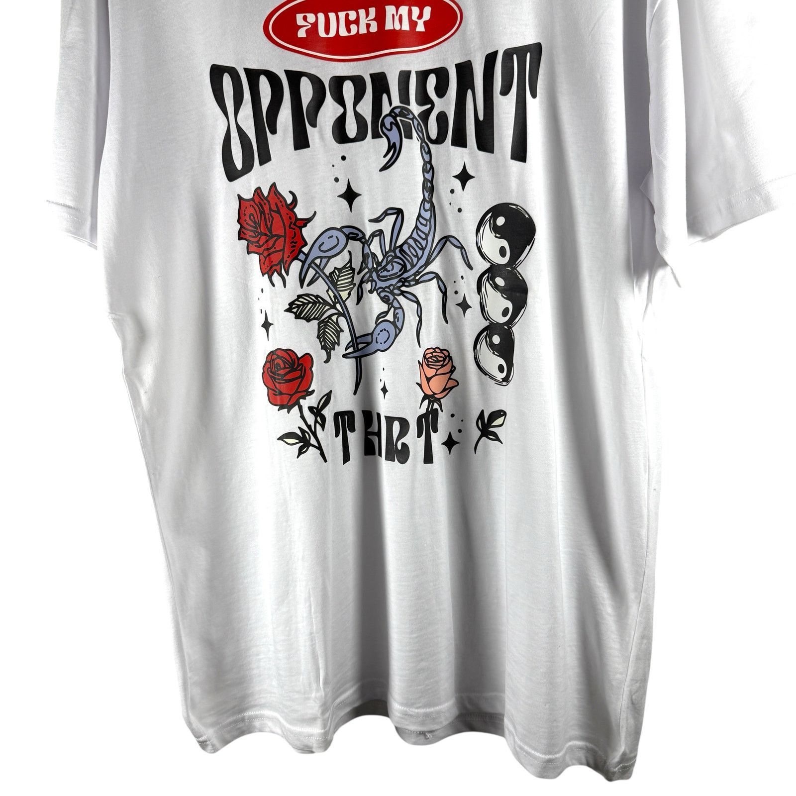 Other THRT Denim Fu*k My Opponent Graphic T-shirt Men’s XL - Punk Size US XL / EU 56 / 4 - 6 Thumbnail