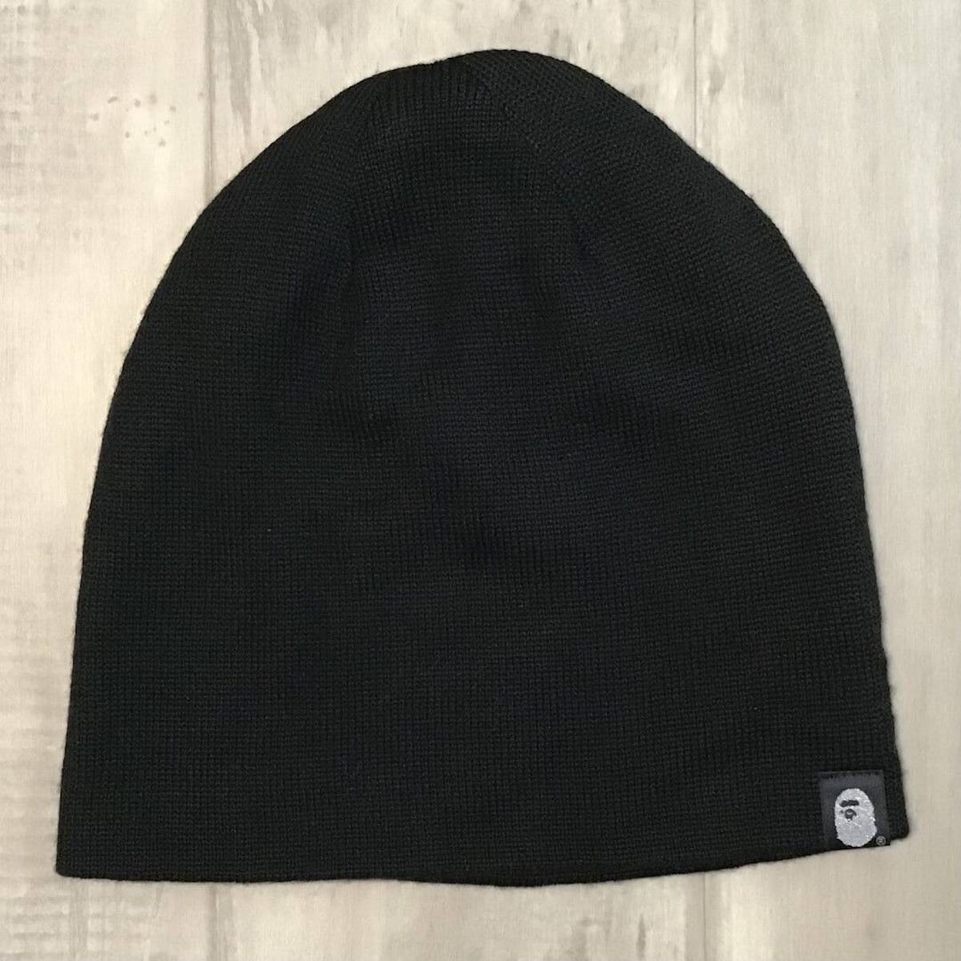 Bape × Nigo × Swarovski BAPE Swarovski APE HEAD logo beanie knit cap a bathing ape Size ONE SIZE - 3 Thumbnail