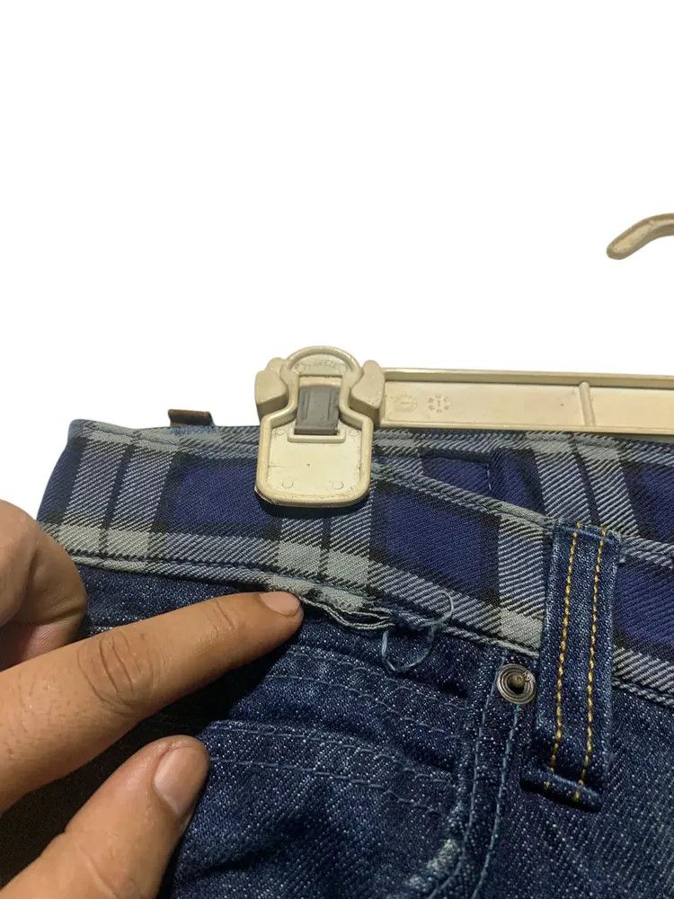 Undercover Costume x Undercover distressed check waist jeans Size US 31 - 5 Thumbnail