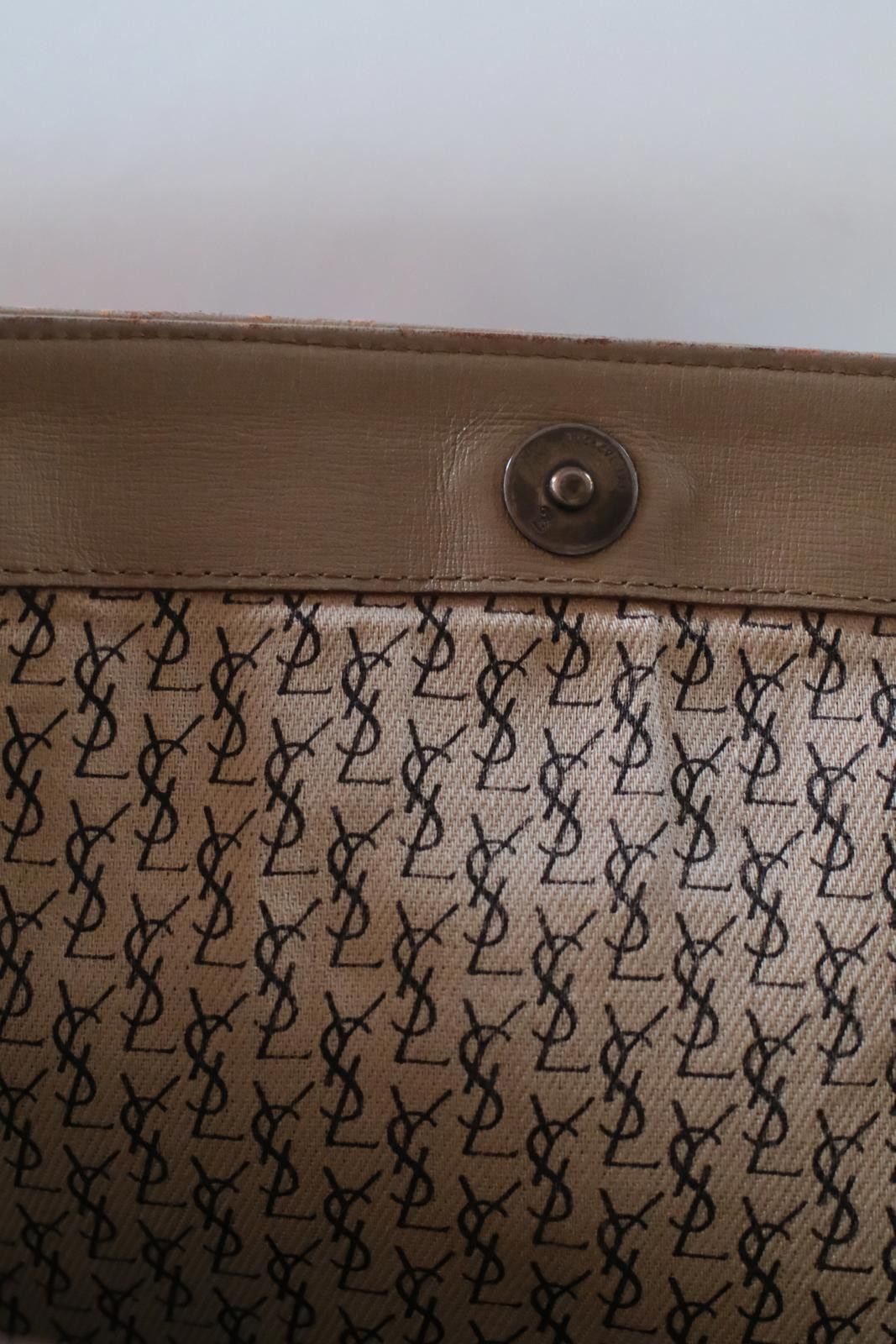 Yves Saint Laurent 80's Yves Saint Laurent Canvas Tote Bag Size ONE SIZE - 8 Thumbnail