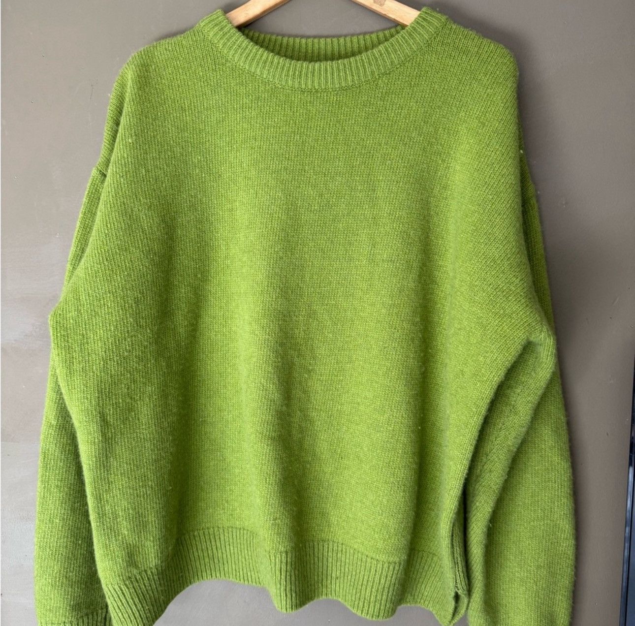 Ottolinger Ottolinger Green Moabit Wool Sweater Size Large Size L / US 10 / IT 46 - 2 Thumbnail