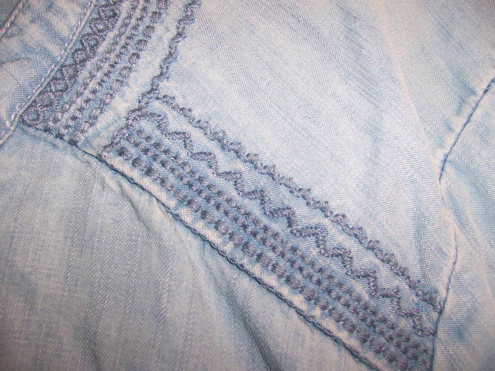 Eddie Bauer Eddie Bauer Tranquil Tencel Denim Women's Popover Tunic 2X Size XXL / US 16-18 / IT 52-54 - 4 Thumbnail