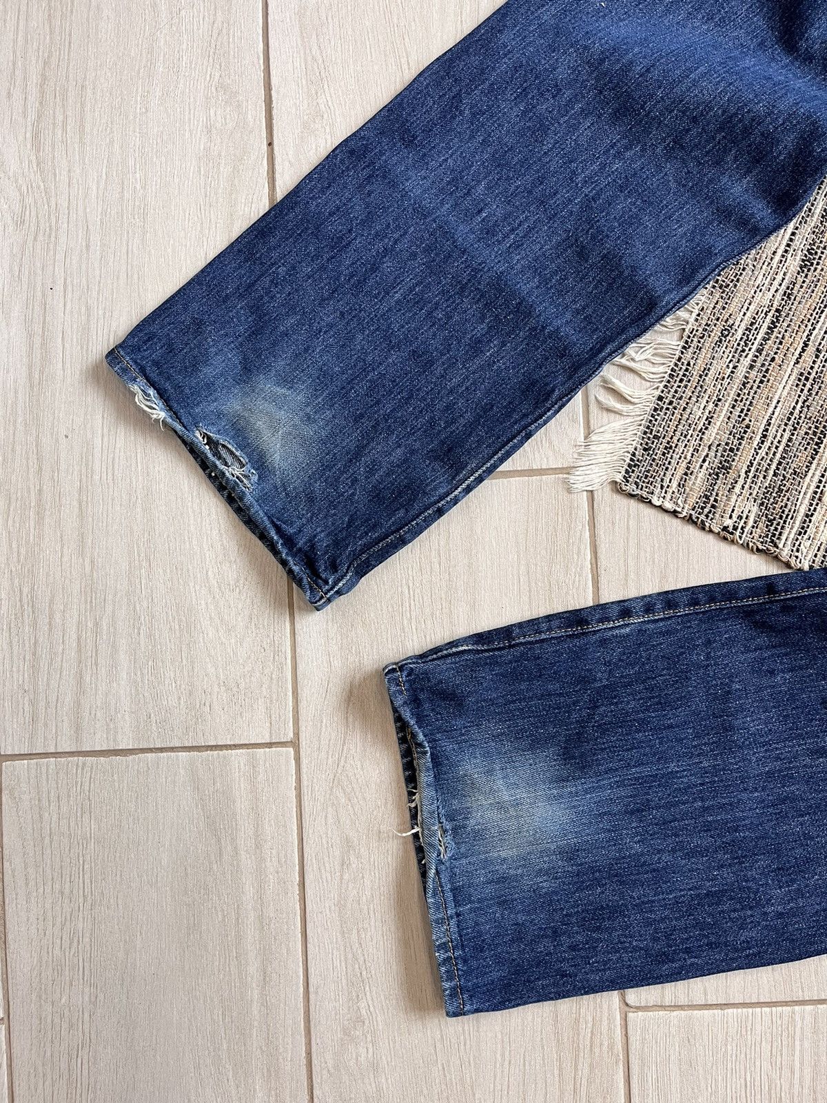Levi's × Vintage Levis 501 denim jeans workwear distressed style Size US 40 / EU 56 - 10 Thumbnail