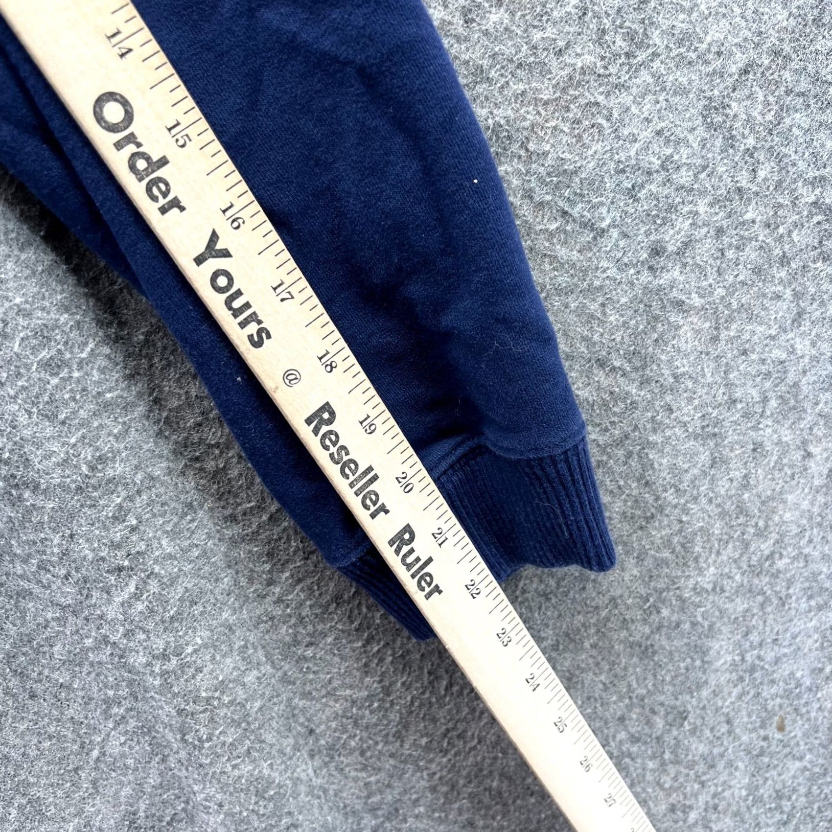 Ralph Lauren VINTAGE Lauren Ralph Hoodie Womens XL Blue Jacket Full Zip Utility Sweater LRL Size XL / US 12-14 / IT 48-50 - 7 Thumbnail