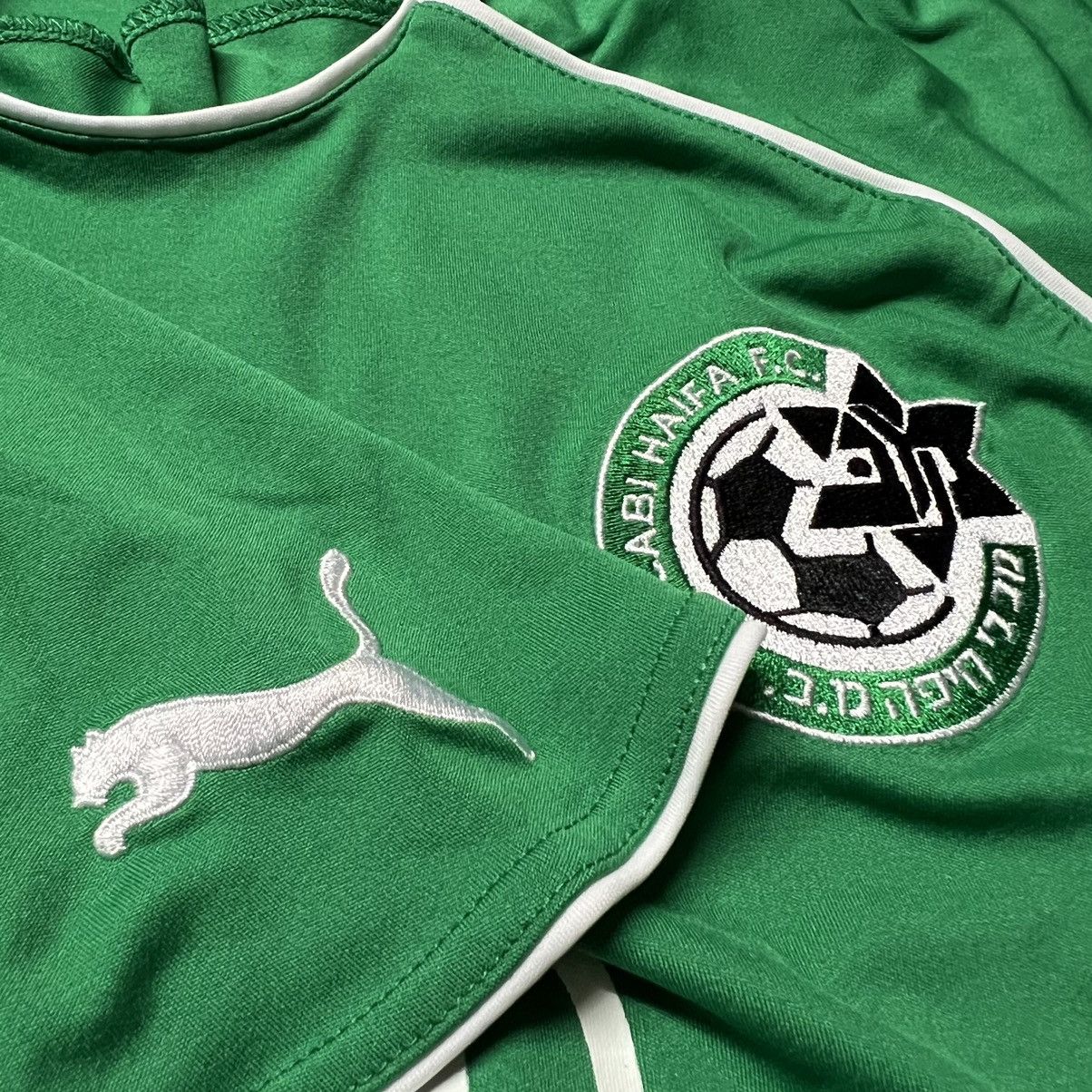 Puma Vintage Maccabi Haifa F.C. Israel Puma Soccer Jersey Size US S / EU 44-46 / 1 - 5 Thumbnail
