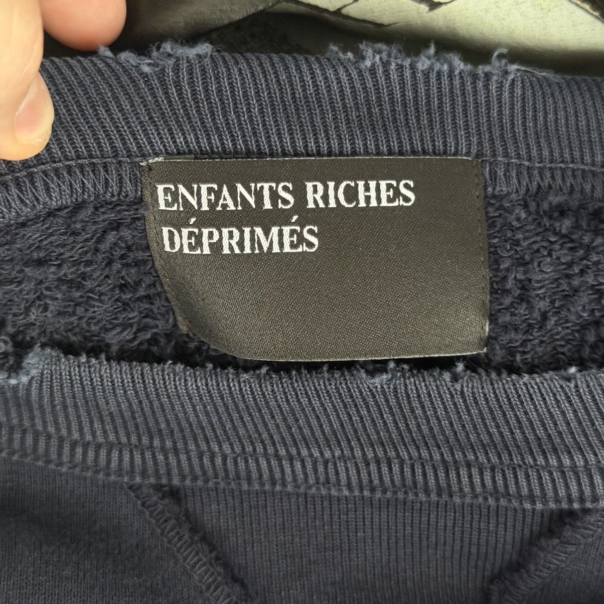 Enfants Riches Deprimes ERD ‘En Chaine’ Le Rosey Distressed Crewneck Size US M / EU 48-50 / 2 - 5 Thumbnail