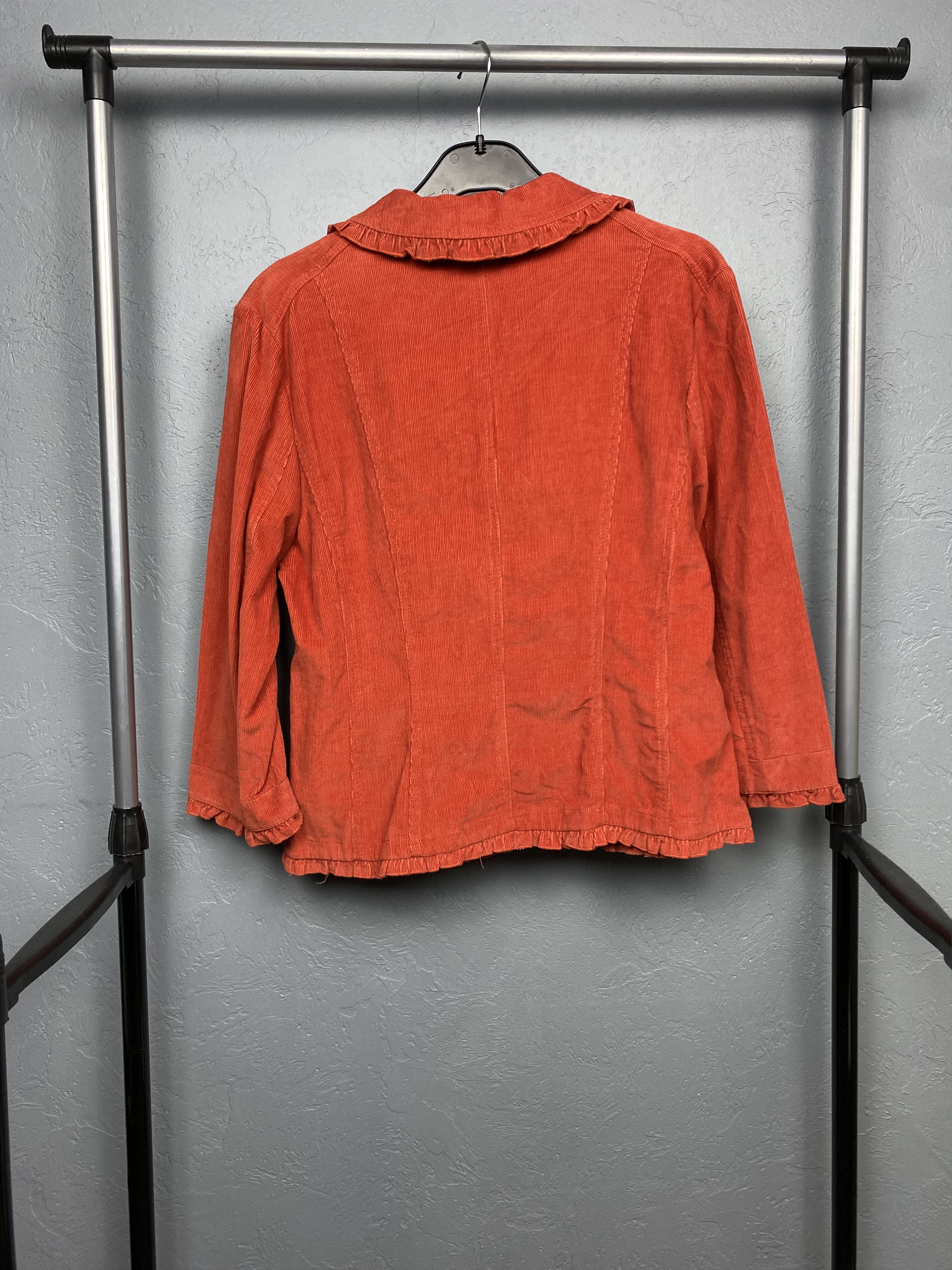 Sandro × Vintage NEW Sandro Womens Corduroy Jacket Size XL / US 12-14 / IT 48-50 - 7 Thumbnail