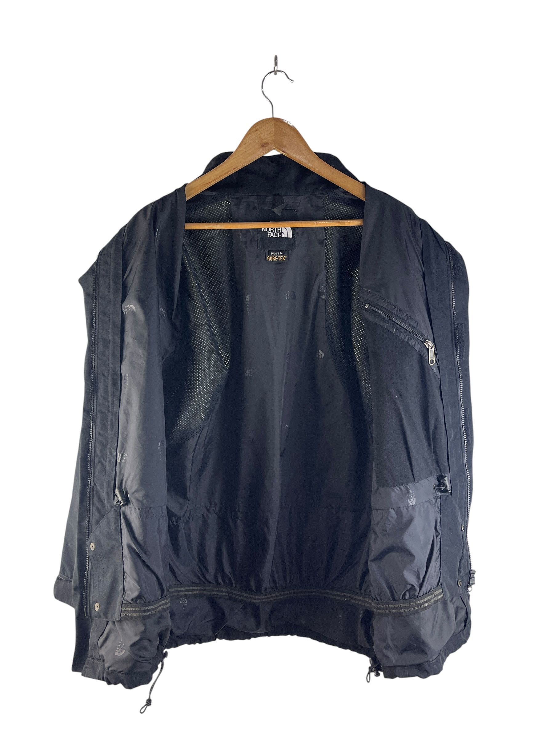 The North Face Vintage The North Face Gore-Tex Shell Jacket Black Pit Zip Size US M / EU 48-50 / 2 - 4 Thumbnail
