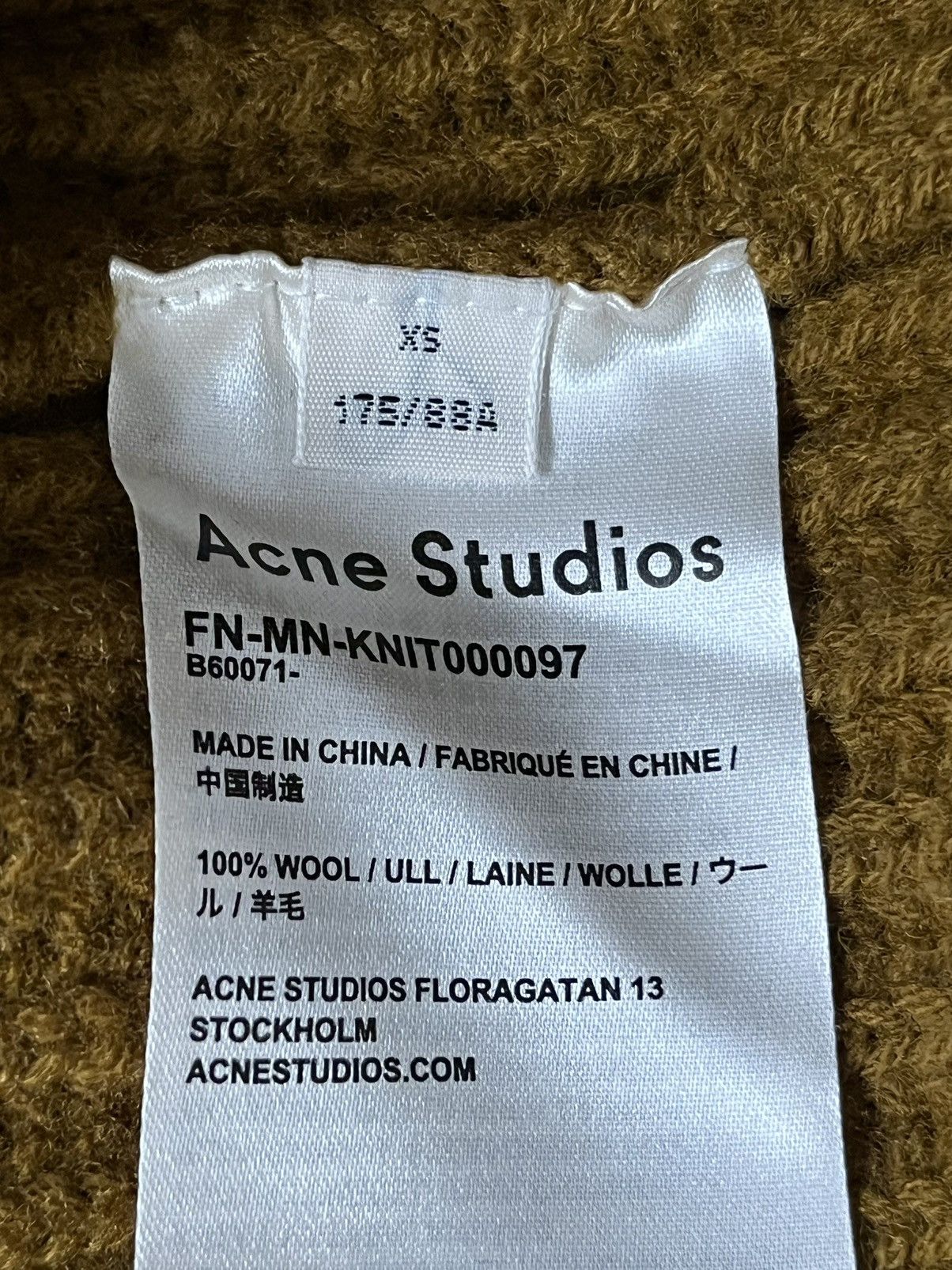Acne Studios Heavy Knitwear Size US XS / EU 42 / 0 - 4 Thumbnail