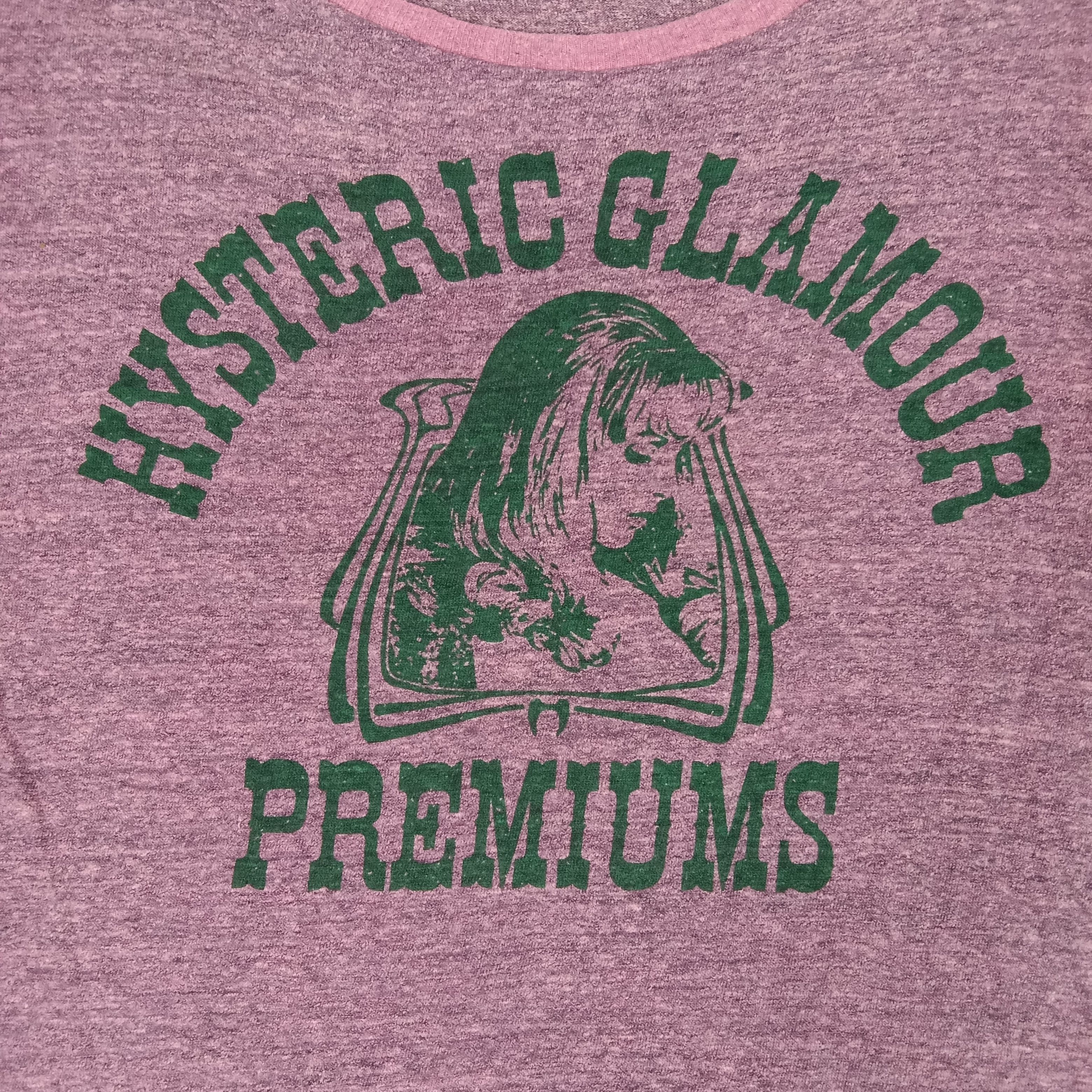 Hysteric Glamour × Japanese Brand × Vintage Hysteric Glamour Japanese Brand Tshirt Size S / US 4 / IT 40 - 2 Thumbnail