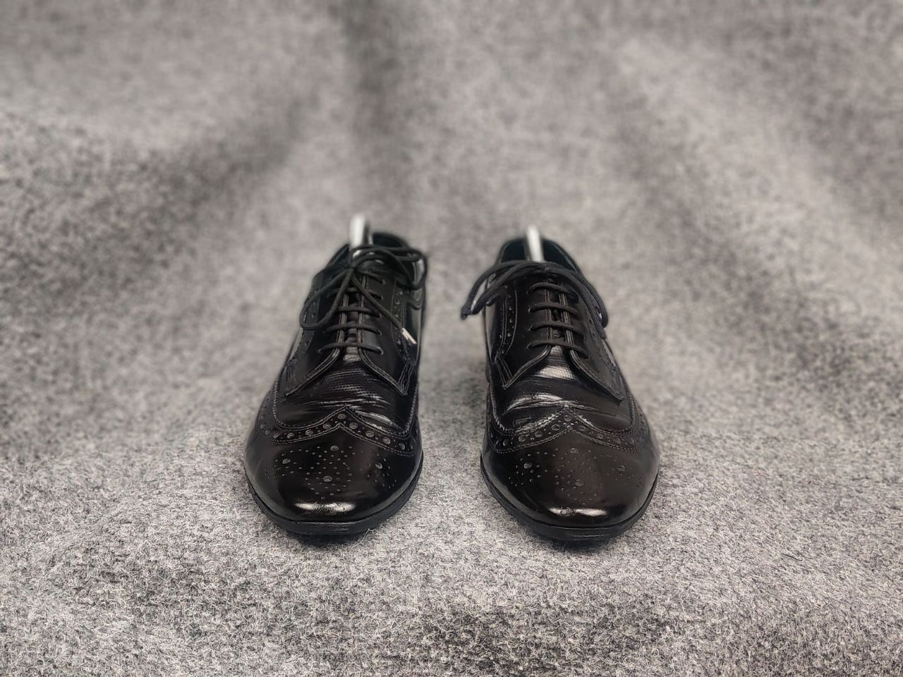 Burberry Prorsum Burberry Prorsum Catwalk model oxford brogue Black Shoes Size US 10 / EU 43 - 5 Thumbnail