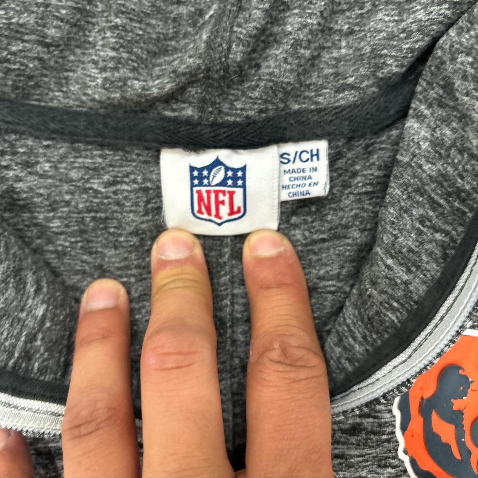 NFL Chicago bears zip up hoodie Size S / US 4 / IT 40 - 3 Thumbnail