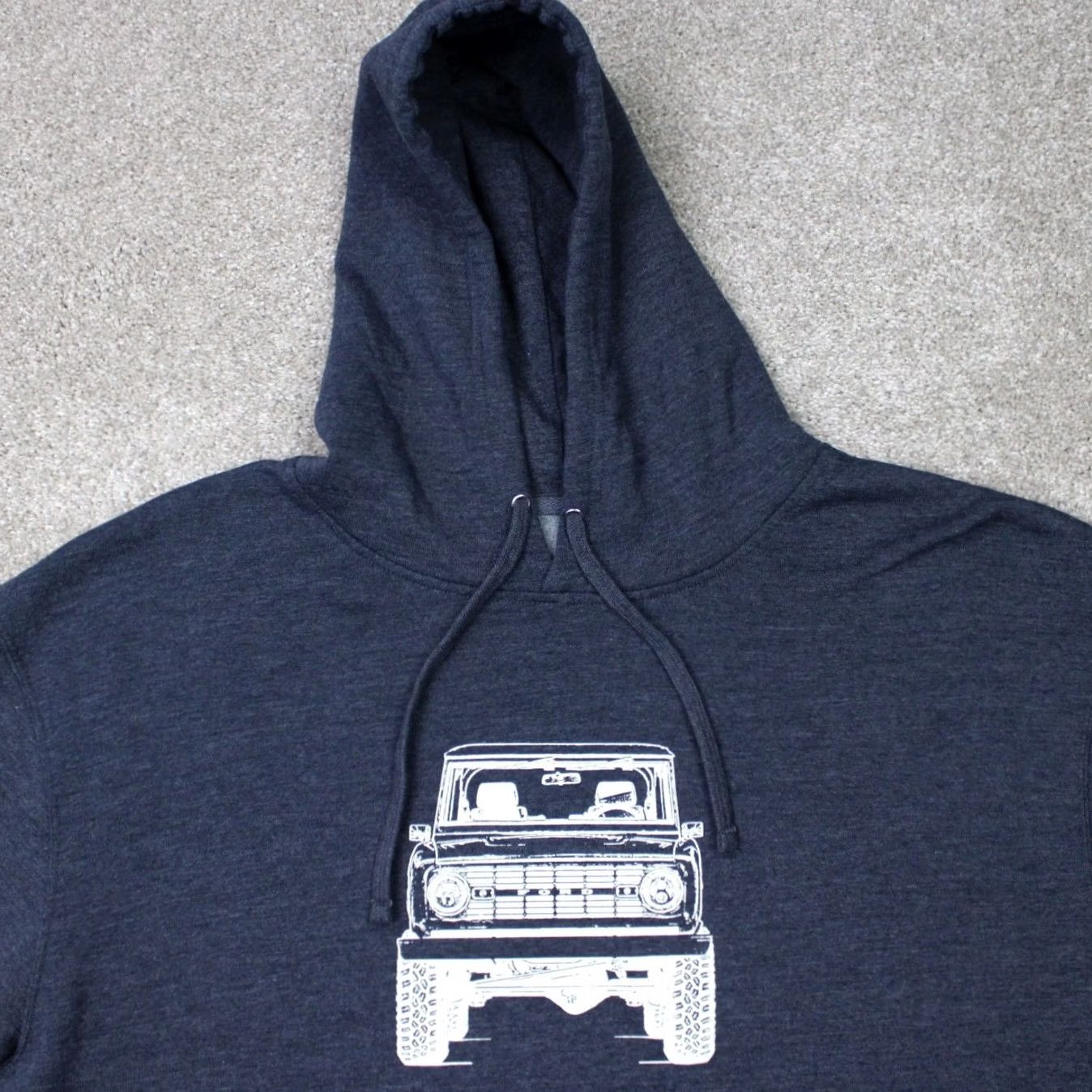 Ford Ford Bronco Hoodie Mens 2XL Blue Adventure ORX Hooded Sweatshirt Pullover Shirt Size US XXL / EU 58 / 5 - 5 Thumbnail