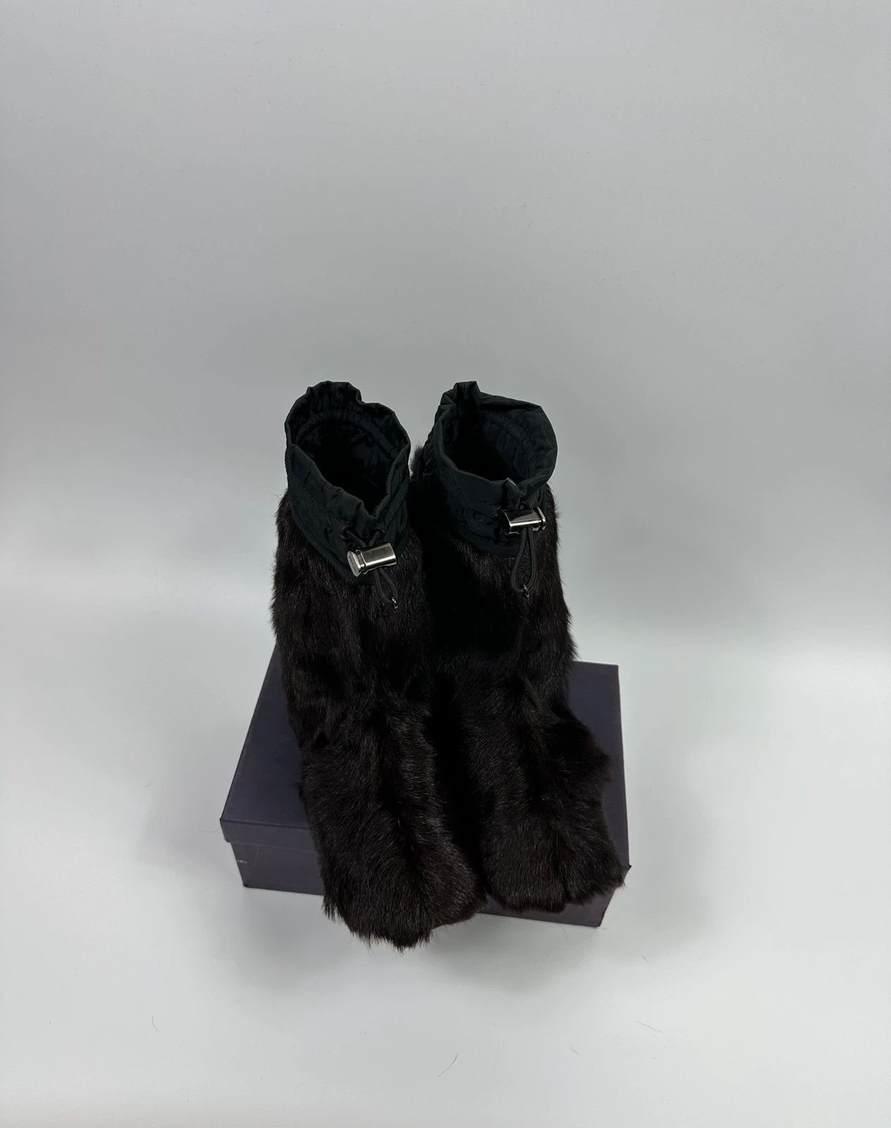 Prada Prada Sport FW99 Brown Fur Yeti Boots Size US 9 / IT 39 - 13 Thumbnail