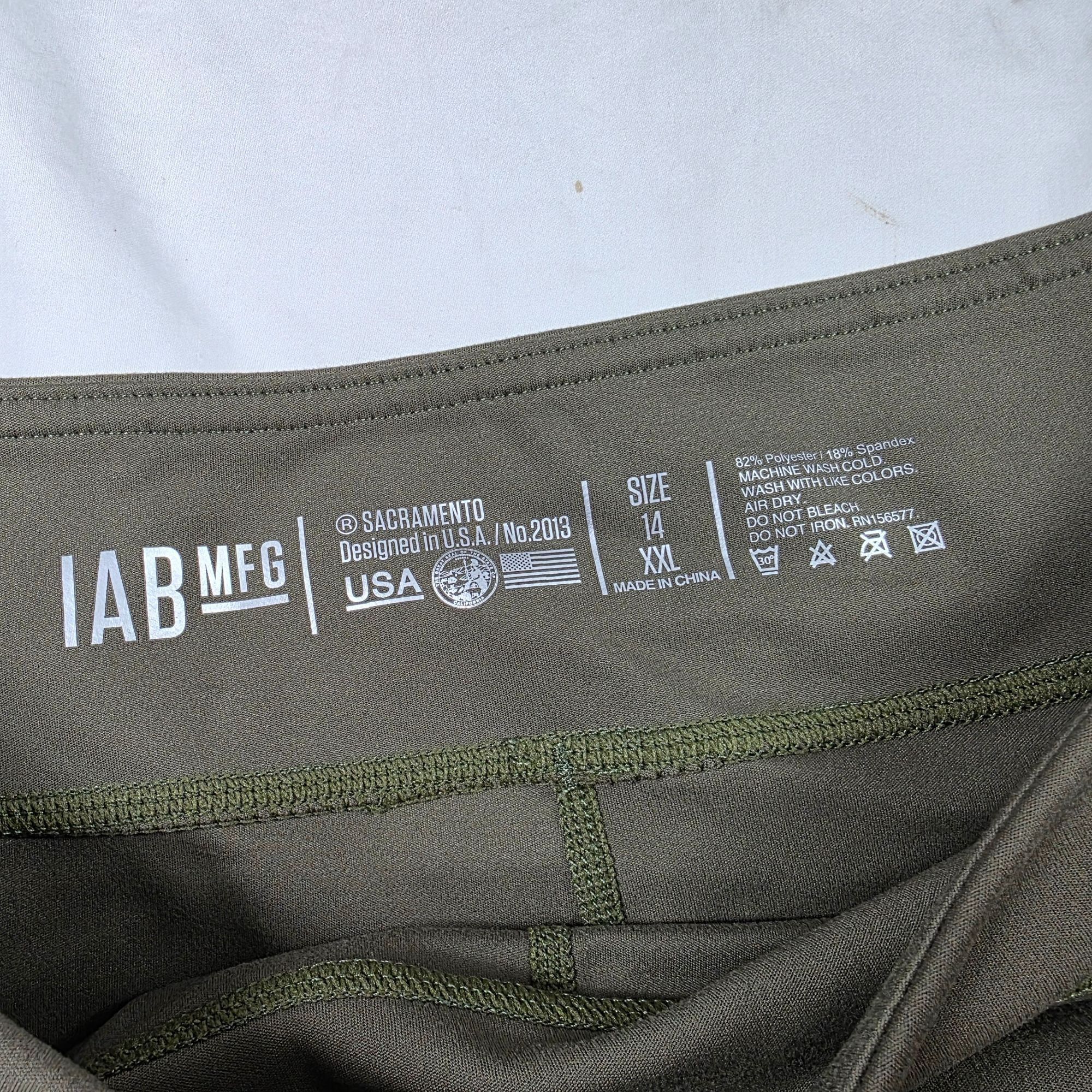 Other IAB MFG I Am Becoming Womens Size 14 XXL Olive Green Shorts Size 36" / US 14 / IT 50 - 4 Thumbnail