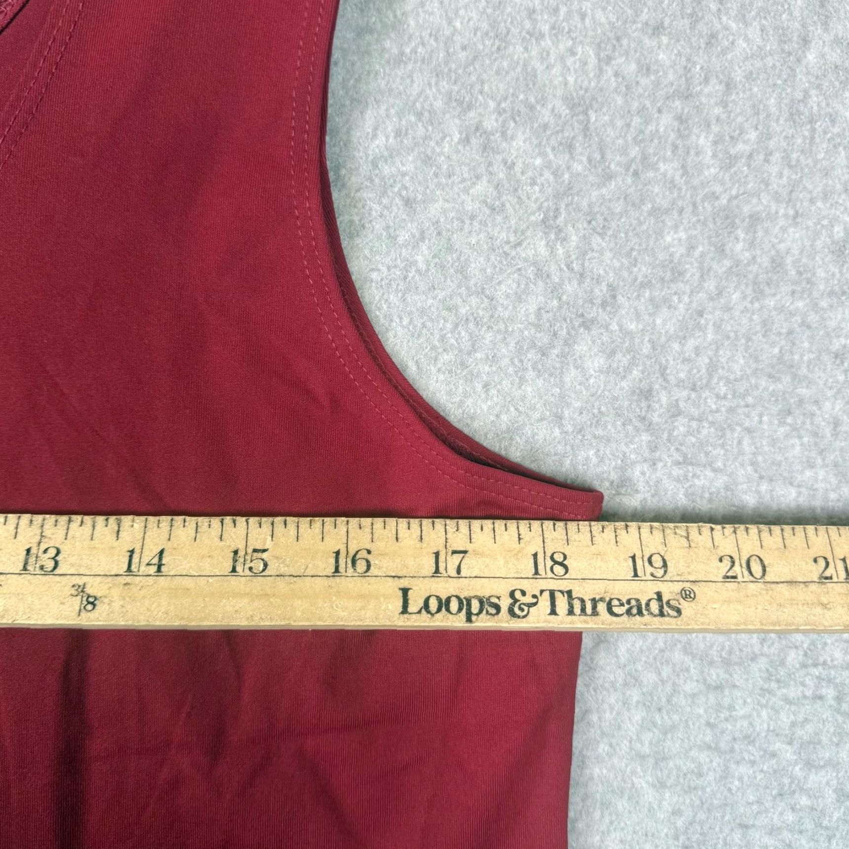 Vintage Chico's Tank Top Shirt Red Sleeveless Women Size L US 2 Regular Tank Shirt Women Reds Size L / US 10 / IT 46 - 3 Thumbnail