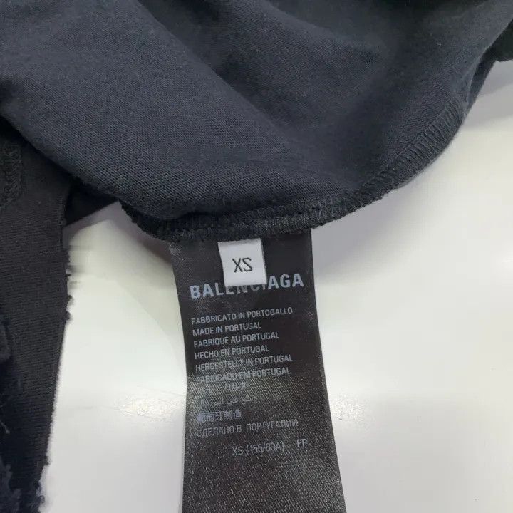 Balenciaga Balenciaga Balenciaga Black AI Logo Print TShirt -2507 Size US XS / EU 42 / 0 - 3 Thumbnail