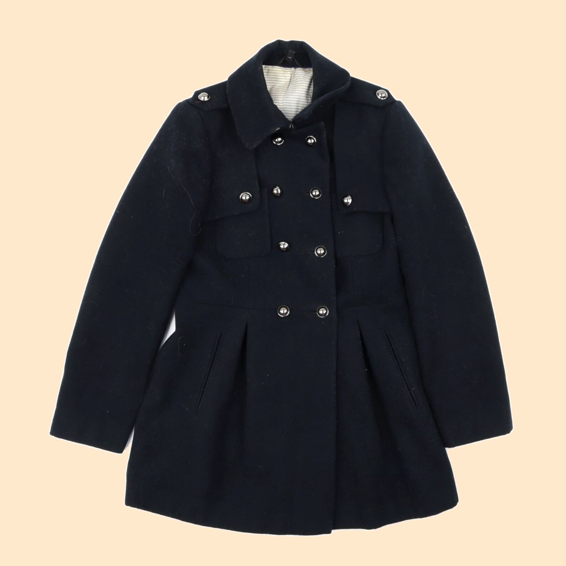 Mario de pinto wool coat store