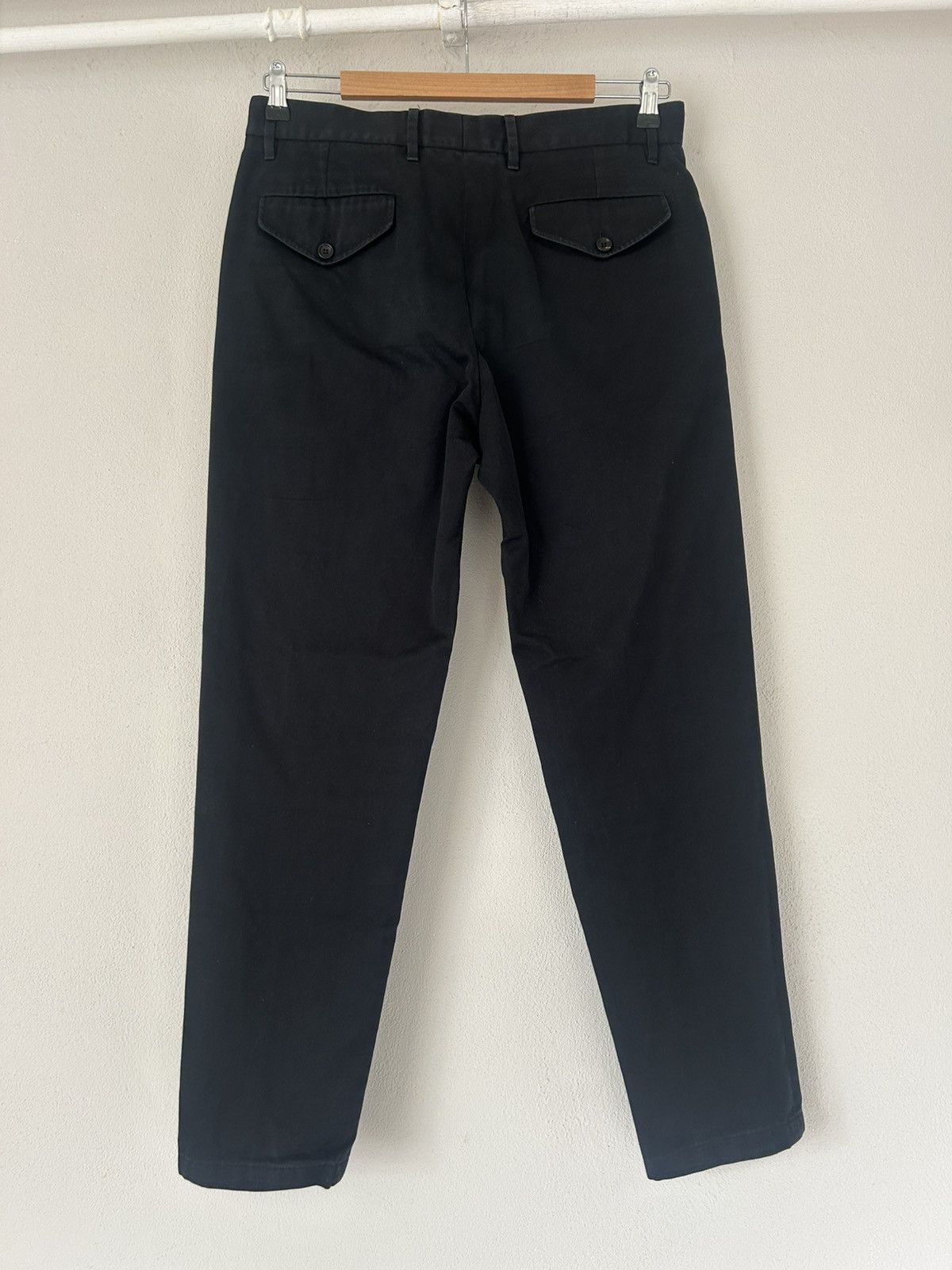 Gucci Gucci Navy Cotton Trousers with Flap Pockets Size US 32 / EU 48 - 3 Thumbnail
