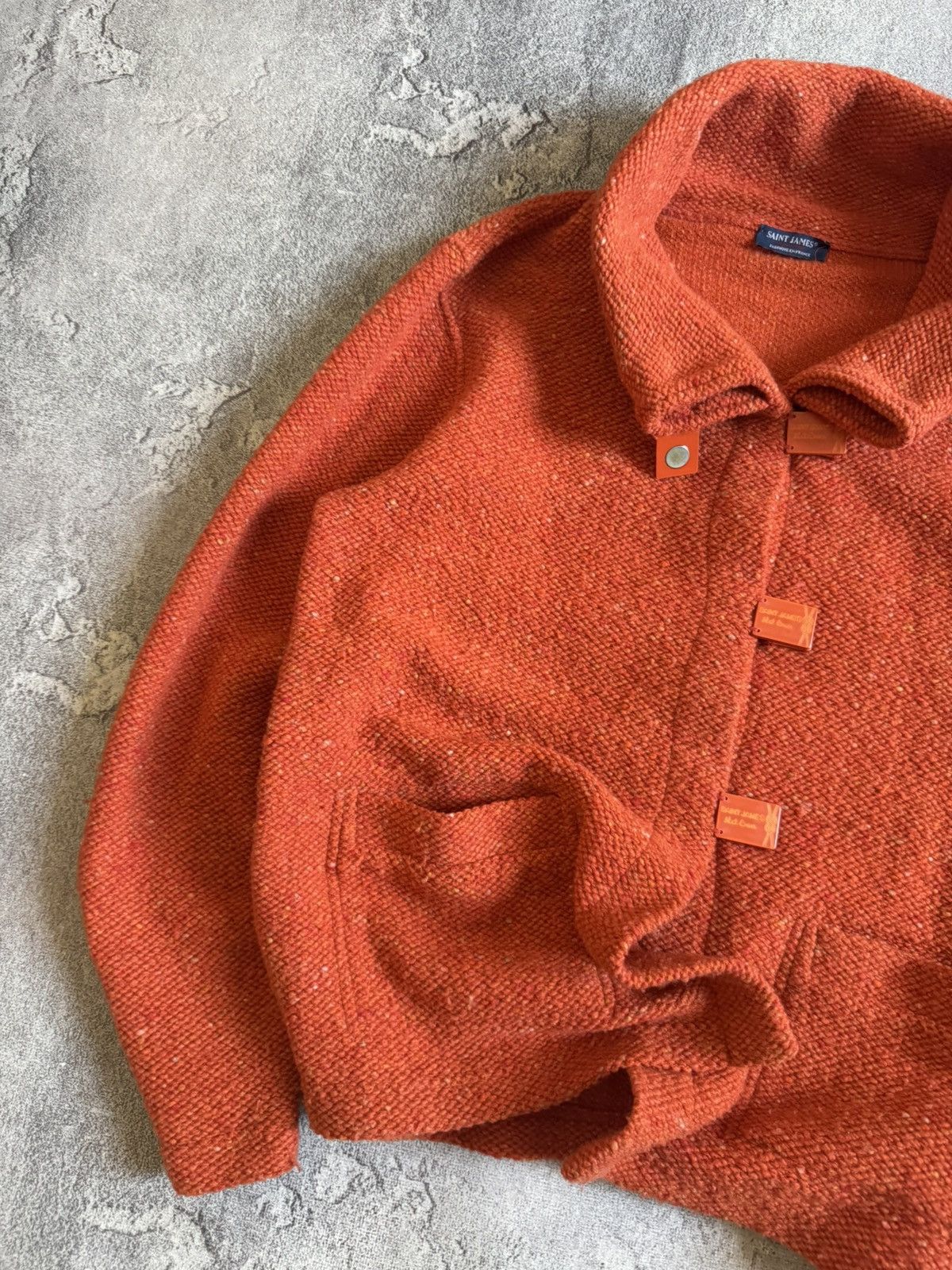 Saint James Saint James 2size button up knitwear jacket cardigan sweater Size M / US 6-8 / IT 42-44 - 3 Thumbnail