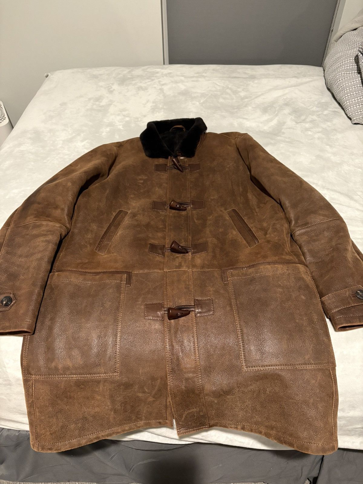 Allen Edmonds Allen Edmunds Toggle Jacket Size US XXL / EU 58 / 5 - 2 Thumbnail