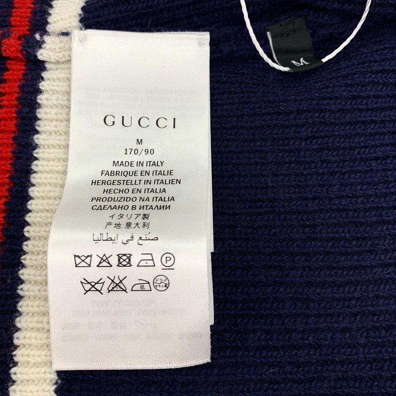 Gucci Gucci Color-blocked lace wool knitted cardigan sweater 2502 Size US M / EU 48-50 / 2 - 6 Thumbnail