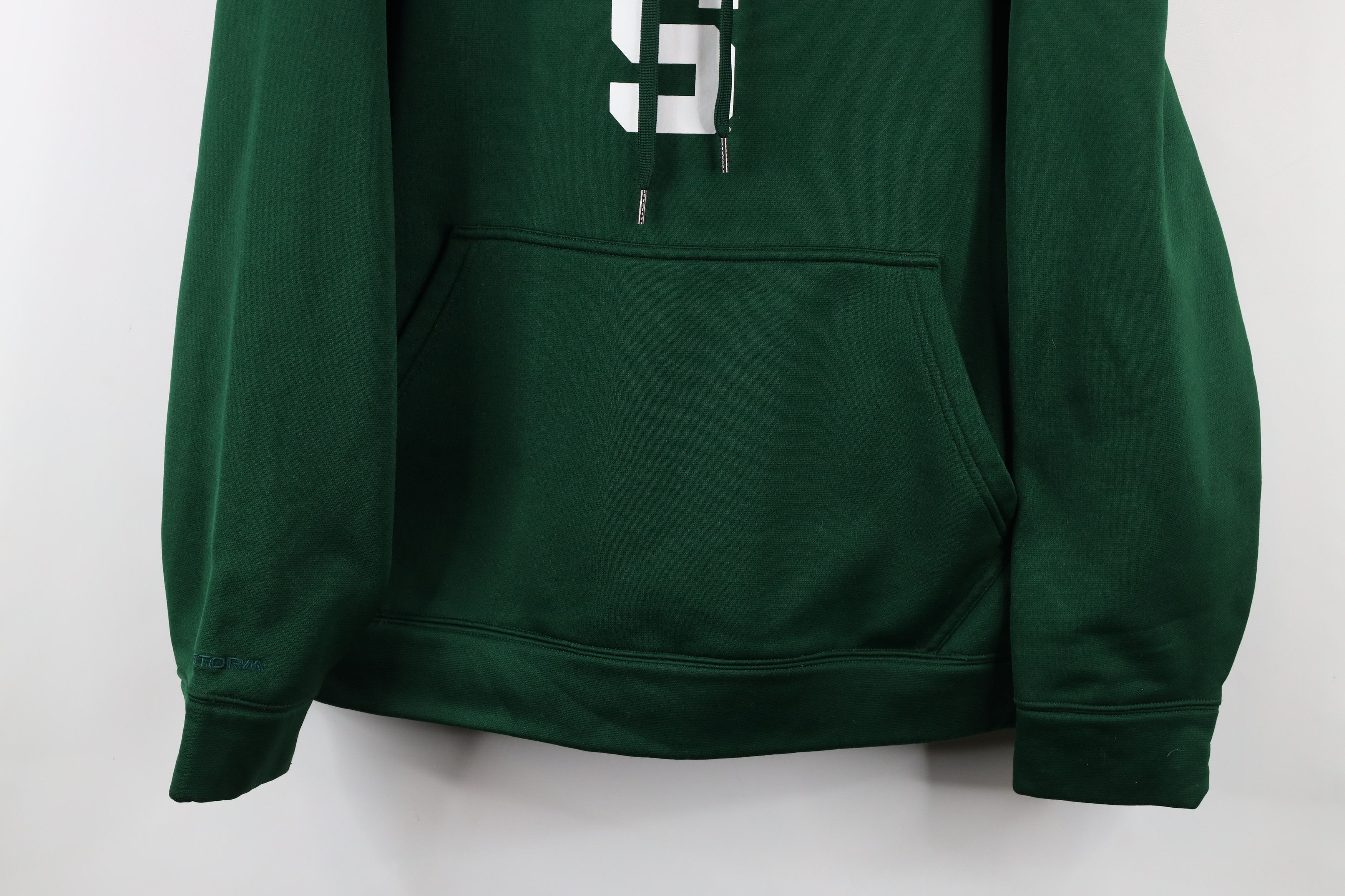 Under Armour × Vintage Under Armour Michigan State University Hoodie Sweatshirt Size US L / EU 52-54 / 3 - 3 Thumbnail