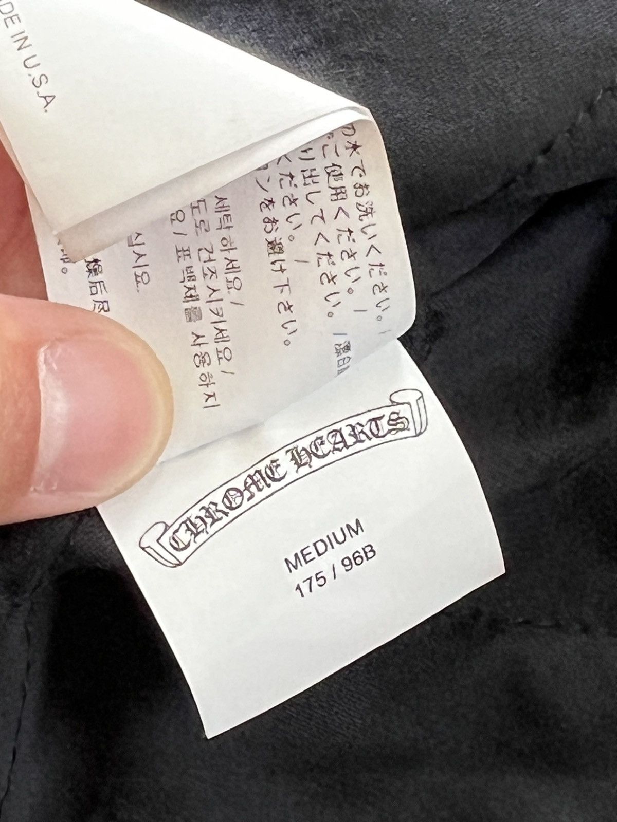 Chrome Hearts Rare Chrome Hearts Quilt Lined Flannel Size US M / EU 48-50 / 2 - 10 Thumbnail