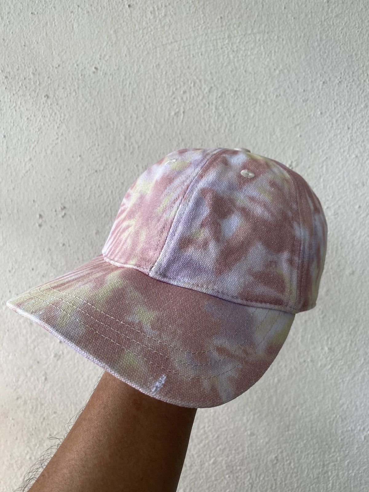 Japanese Brand Utility tie-dye heavy canvas cap Size ONE SIZE - 1 Thumbnail