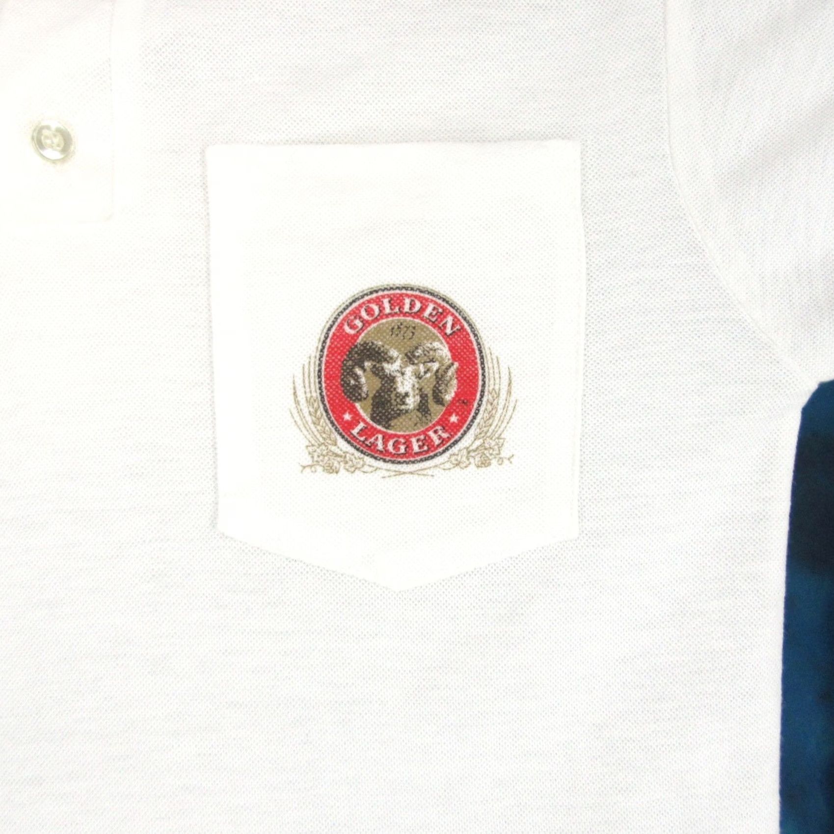 Vintage VINTAGE Coors POCKET T-Shirt XS Mens White 80s Beer Slim 50% Cotton/50% Polyester Size US XS / EU 42 / 0 - 5 Thumbnail