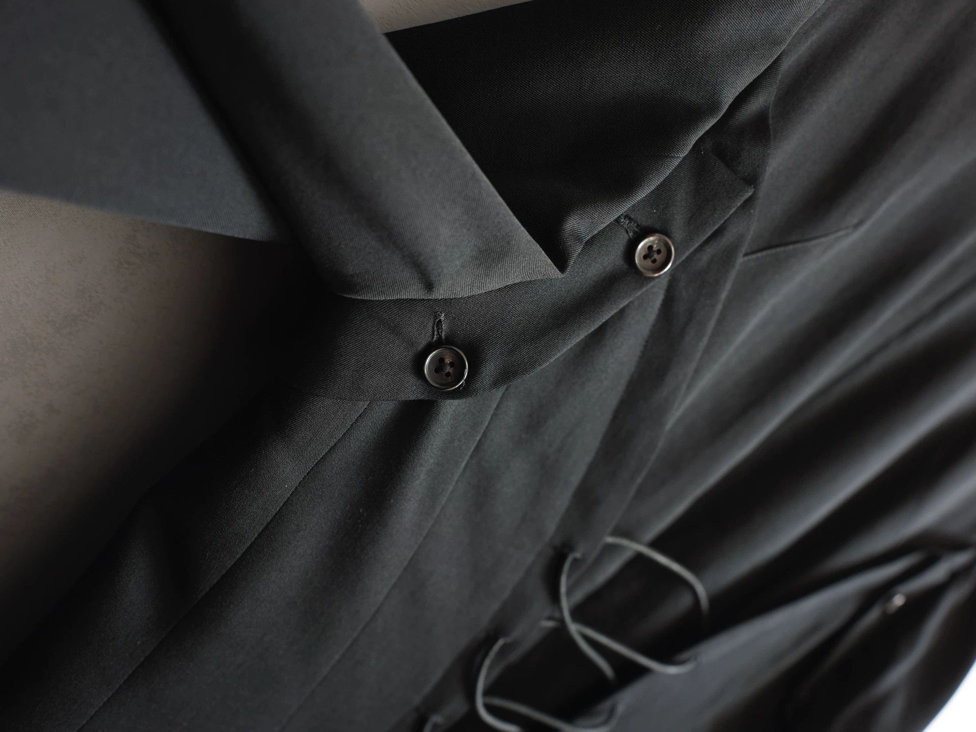 Yohji Yamamoto Yohji Yamamoto 04SS Deconstructed Drawstring Jacket Size 2 Size US M / EU 48-50 / 2 - 4 Thumbnail