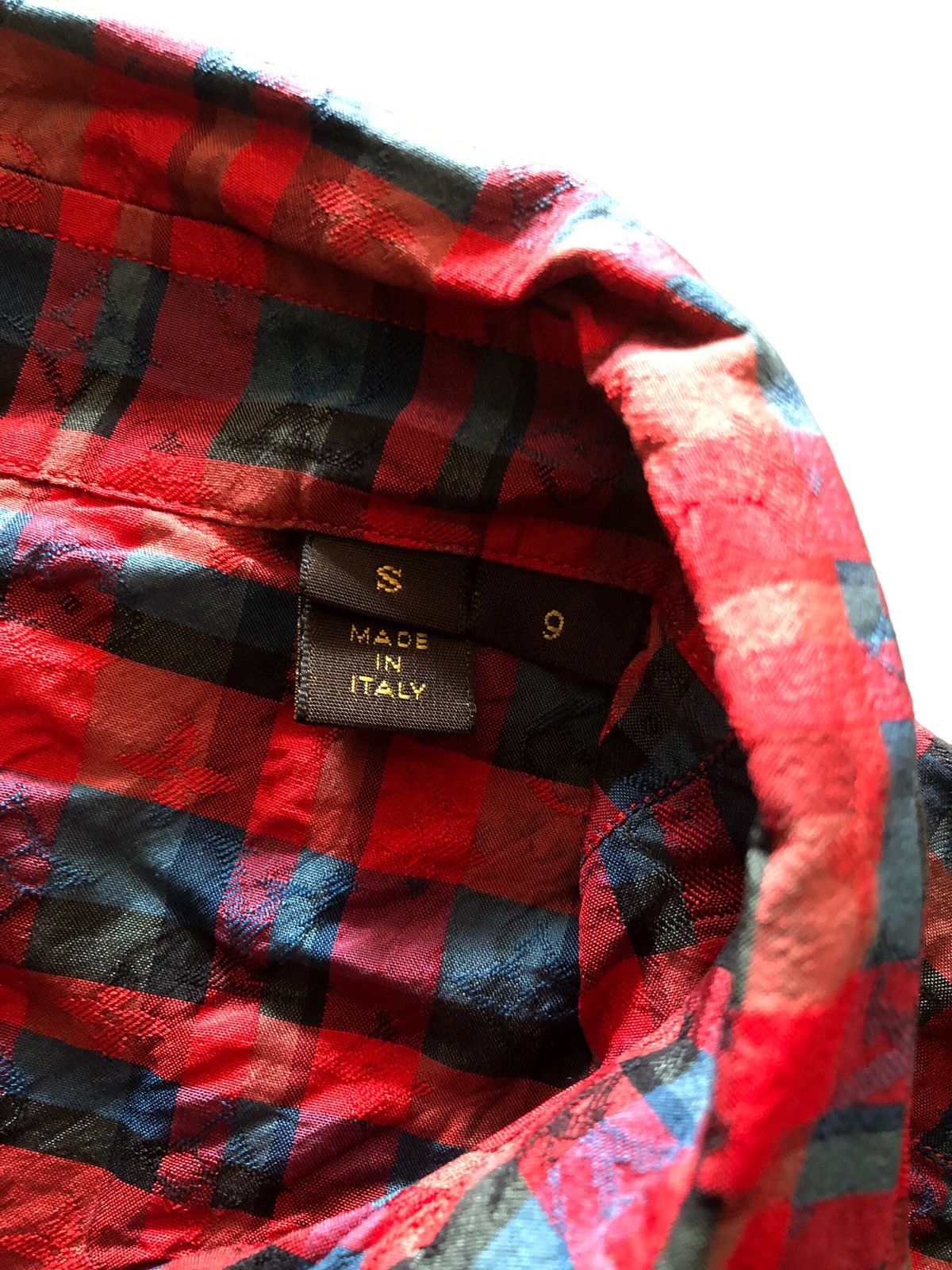 Louis Vuitton LOUIS VUITTON 2013 KIM JONES Silk Monogram Shirt Size US S / EU 44-46 / 1 - 8 Thumbnail