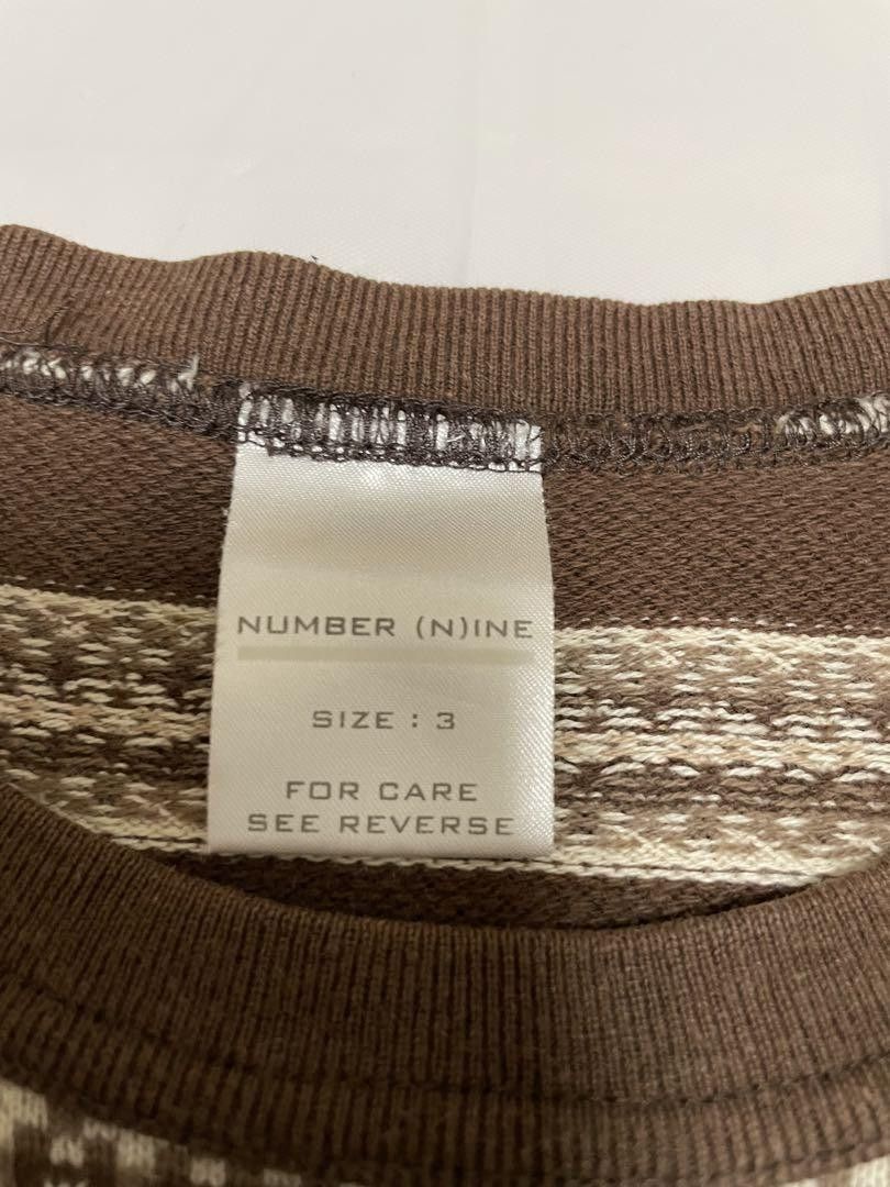 Number (N)ine AW02 "Nowhere Man" Striped Tee Size US L / EU 52-54 / 3 - 3 Thumbnail