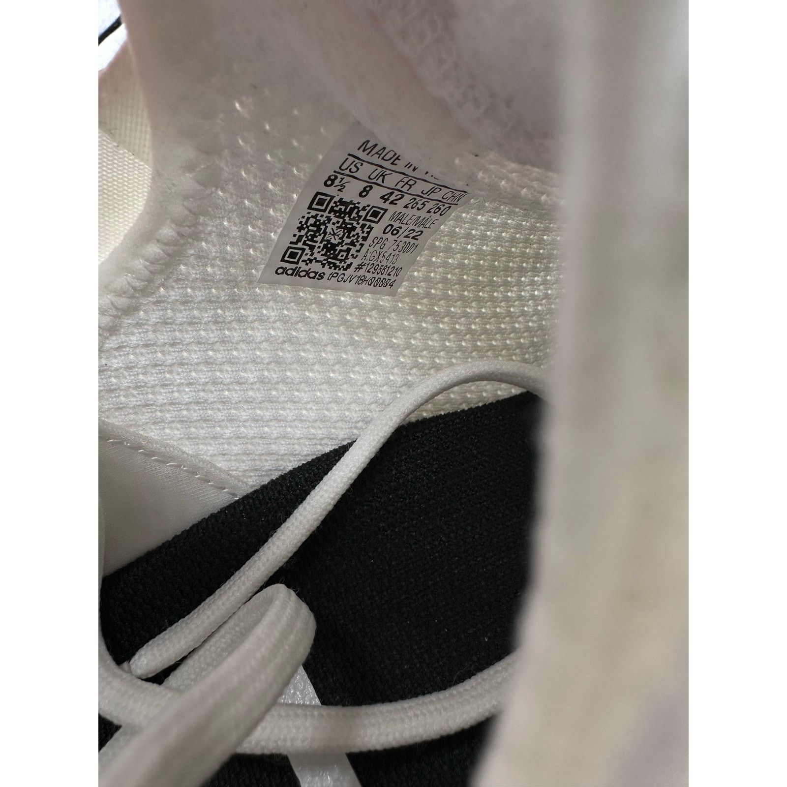 Adidas Adidas Adizero Cleats “Triple White” Defect size 8.5 men’s Size US 8.5 / EU 41-42 - 8 Thumbnail