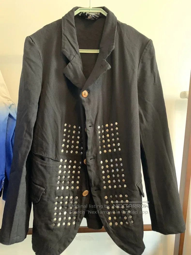 Comme des Garcons Comme des Garçons Homme Plus Studded Blazer. Size US S / EU 44-46 / 1 - 1 Thumbnail