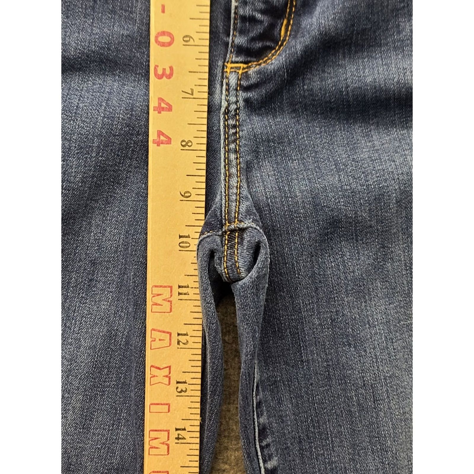 Eddie Bauer Eddie Bauer Jeans Womens 10x29 Travex Slim Fit Mid Rise Stretch Denim Blue 5-Pocket Shaping Inseam 29 Inseam Slimming Halves? Size 32" / US 10 / IT 46 - 4 Thumbnail