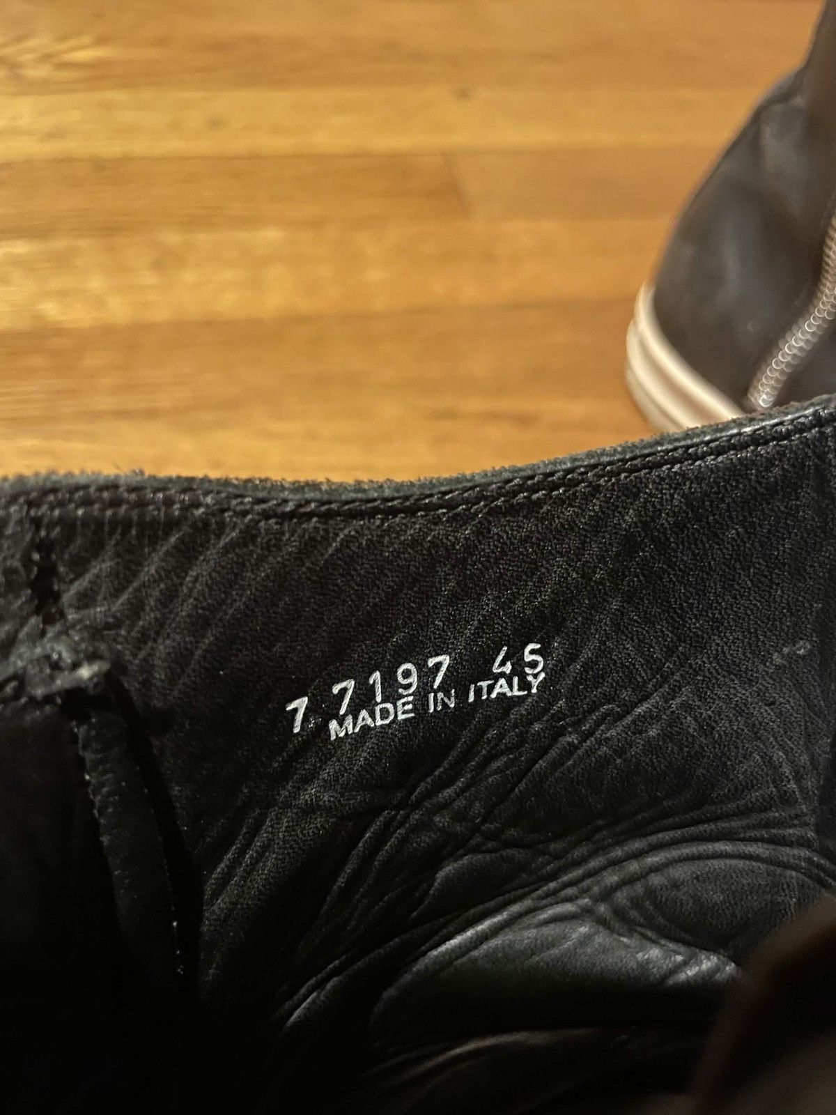 Chrome Hearts × Rick Owens Chrome Hearts Rick Owens Ramones 45 Size US 12 / EU 45 - 10 Thumbnail