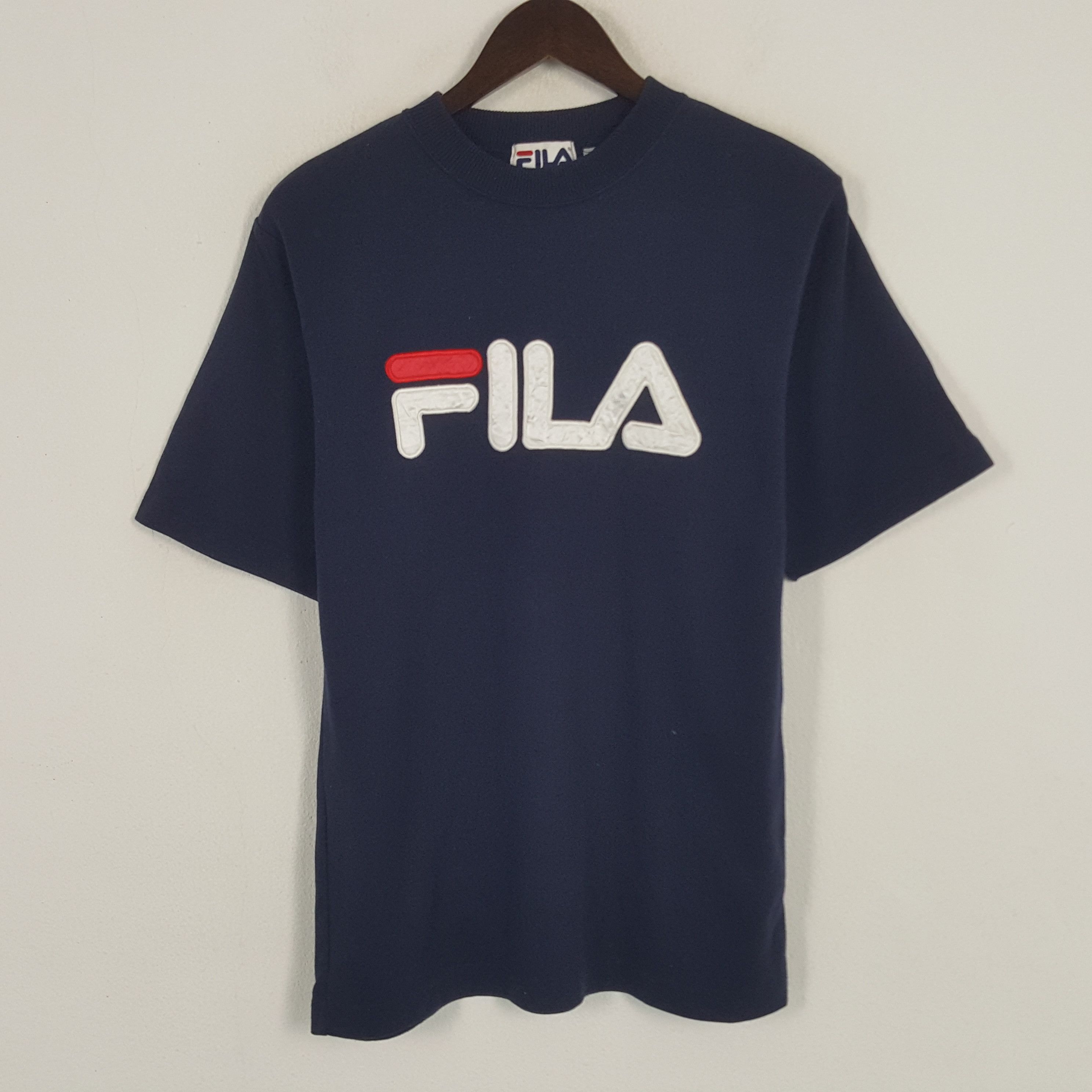 Fila × Vintage Vintage Fila PatchWork Logo Tshirt Size US M / EU 48-50 / 2 - 1 Thumbnail