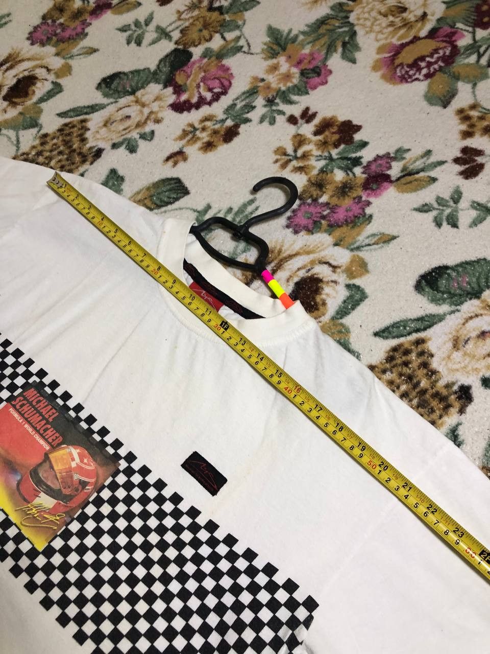 Other Michael Schumacher Logo Vintage T Shirt Racing Formula 1 Size US L / EU 52-54 / 3 - 8 Thumbnail