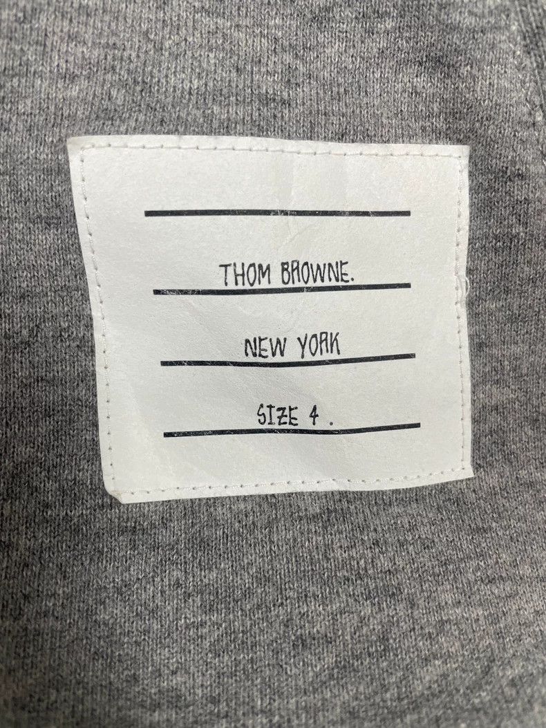 Thom Browne Thom Browne size4 Gray zipper jacket and hoodie Size US XL / EU 56 / 4 - 5 Thumbnail