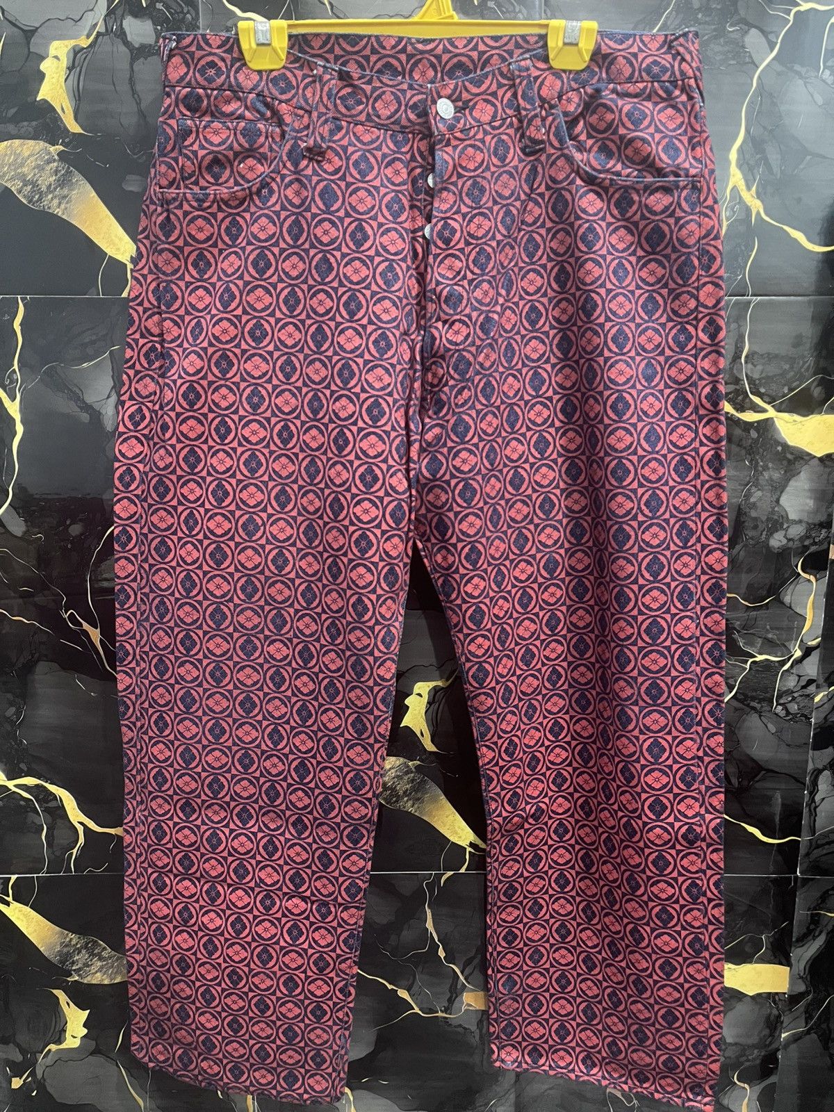 Evisu Evisu Yamane Sakura Flowers Japan Size US 36 / EU 52 - 2 Thumbnail