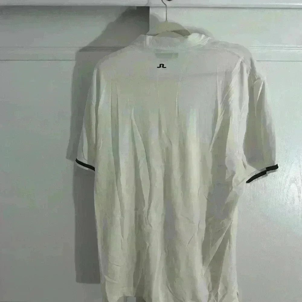 J.Lindeberg J.Lindeberg White designer polo Size US XL / EU 56 / 4 - 3 Thumbnail